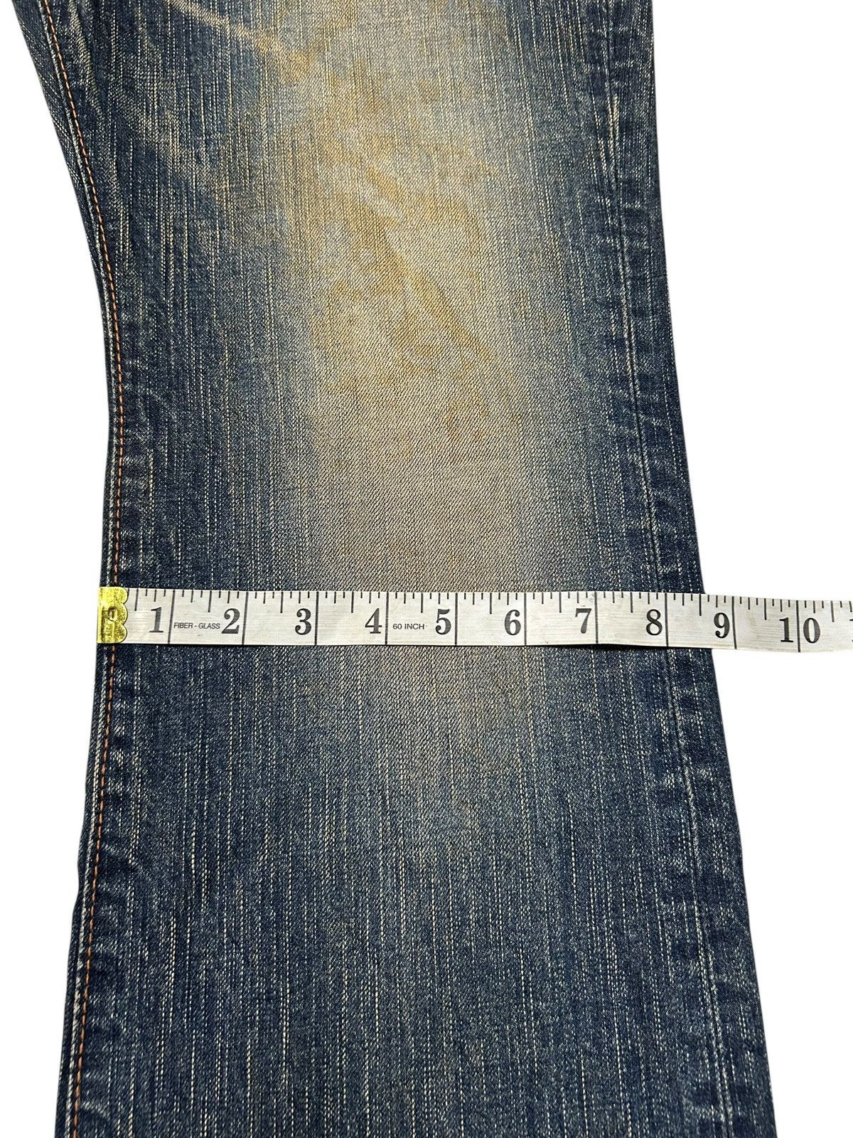 Edwin × Kapital × Vintage Vintage Edwin Flare Japanese Punk Style Denim Jeans Size US 33 - 18 Thumbnail