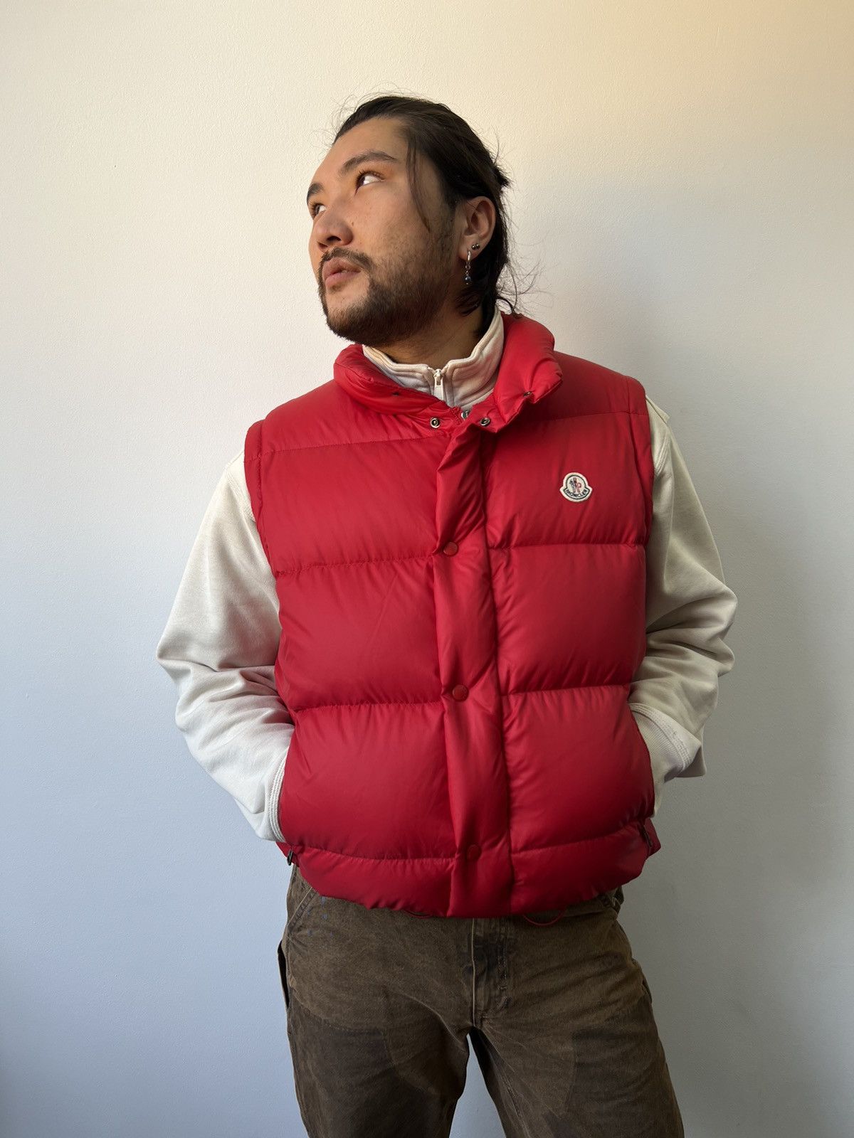 Moncler Vintage Moncler Down puffer transformer vest jacket Size US XL / EU 56 / 4 - 2 Thumbnail