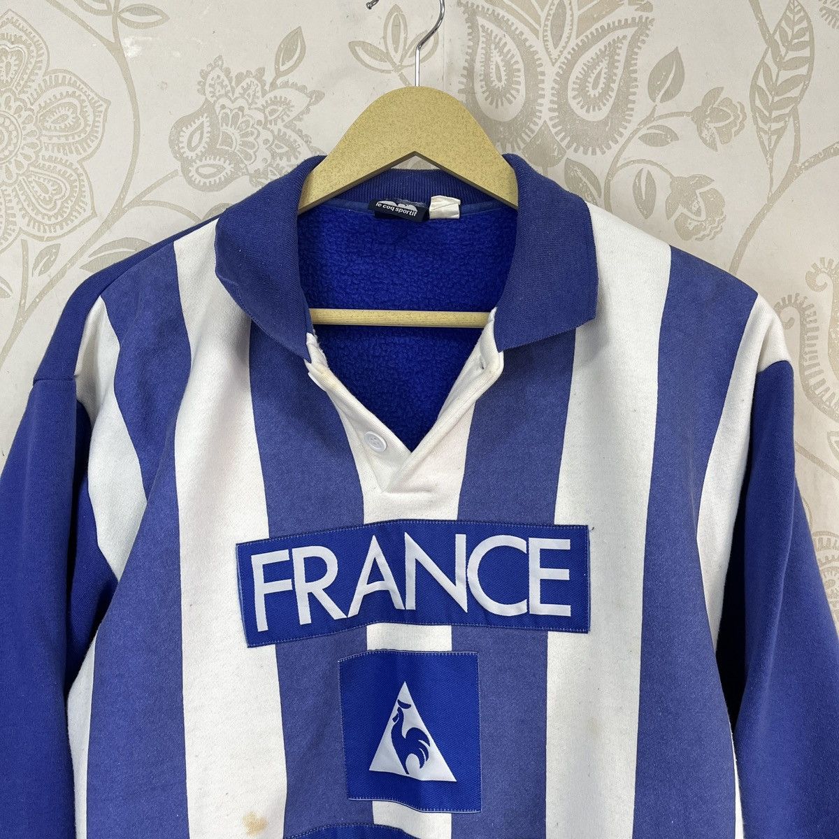 Le Coq Sportif × Vintage Vintage 1990s France Le Coq Sportif Sweater Jersey Size US M / EU 48-50 / 2 - 22 Thumbnail