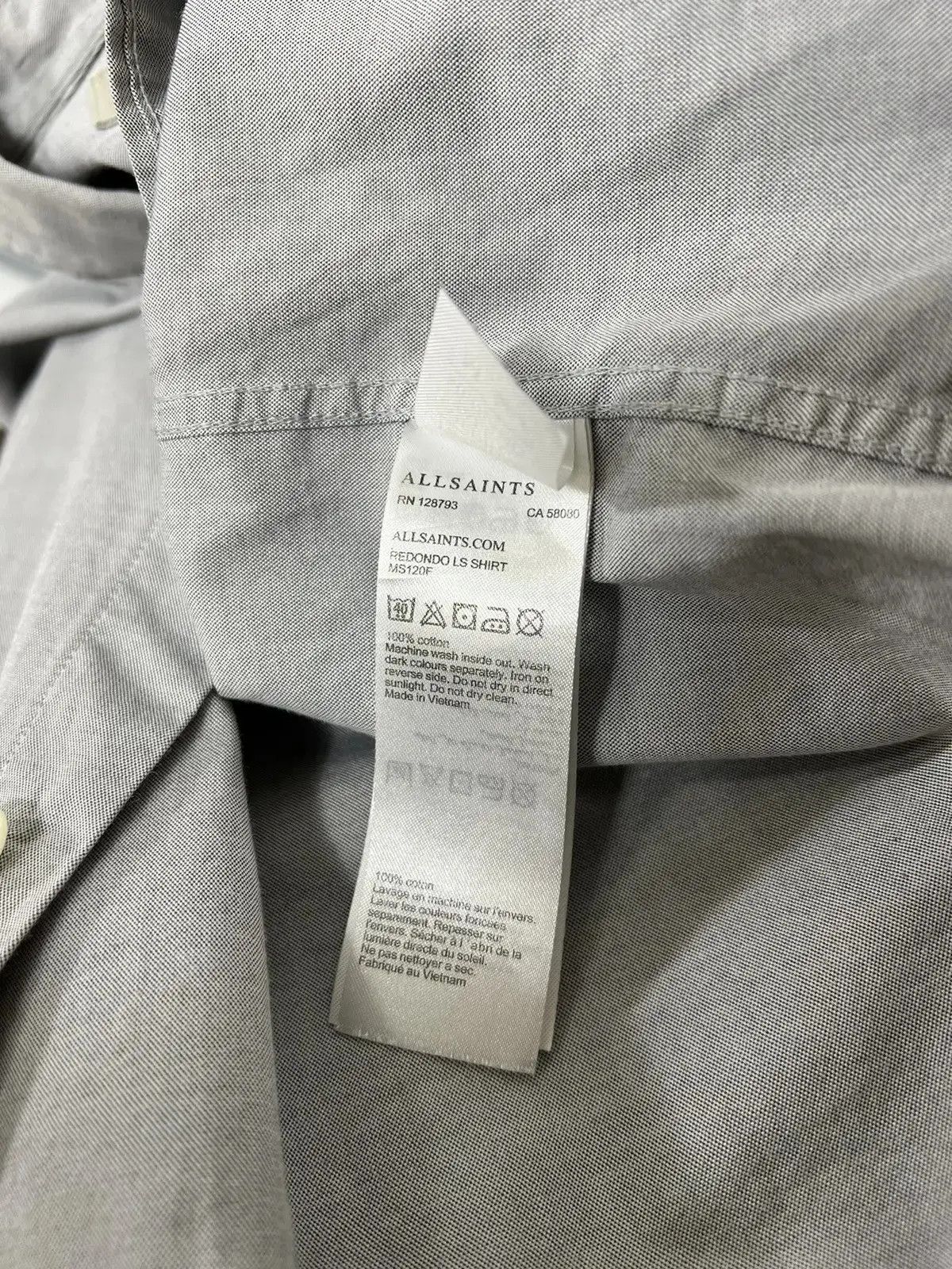 Allsaints × Japanese Brand All saints long sleeve shirt Size US M / EU 48-50 / 2 - 5 Thumbnail