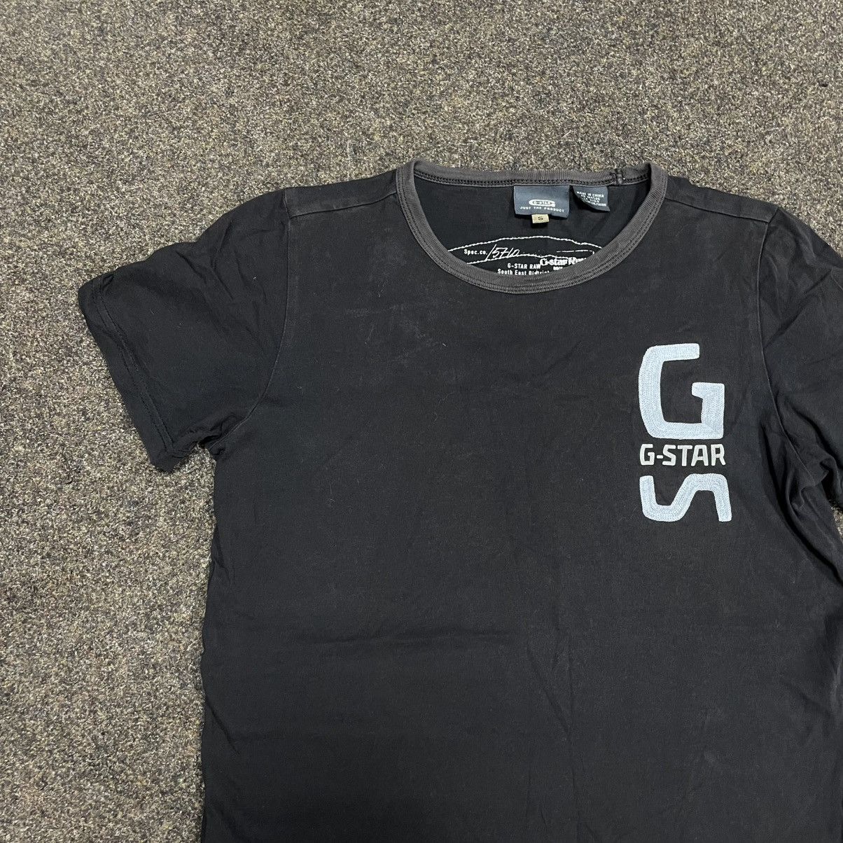 Vintage Vintage 90s Faded Black Graphic Tee Streetwear Relaxed S Size US S / EU 44-46 / 1 - 2 Thumbnail