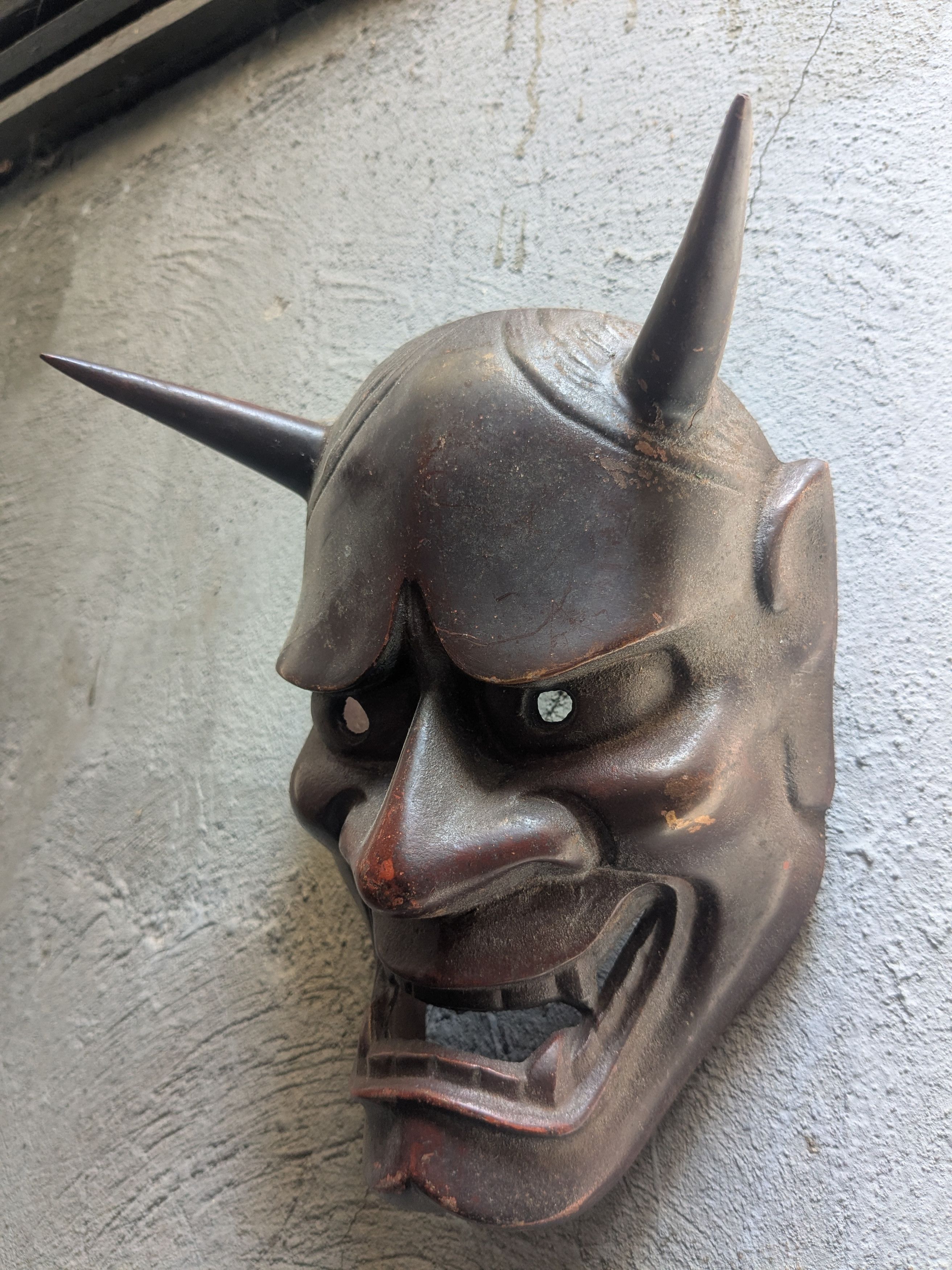 Vintage oni mask steel iron made in Japan vintage Size ONE SIZE - 2 Thumbnail