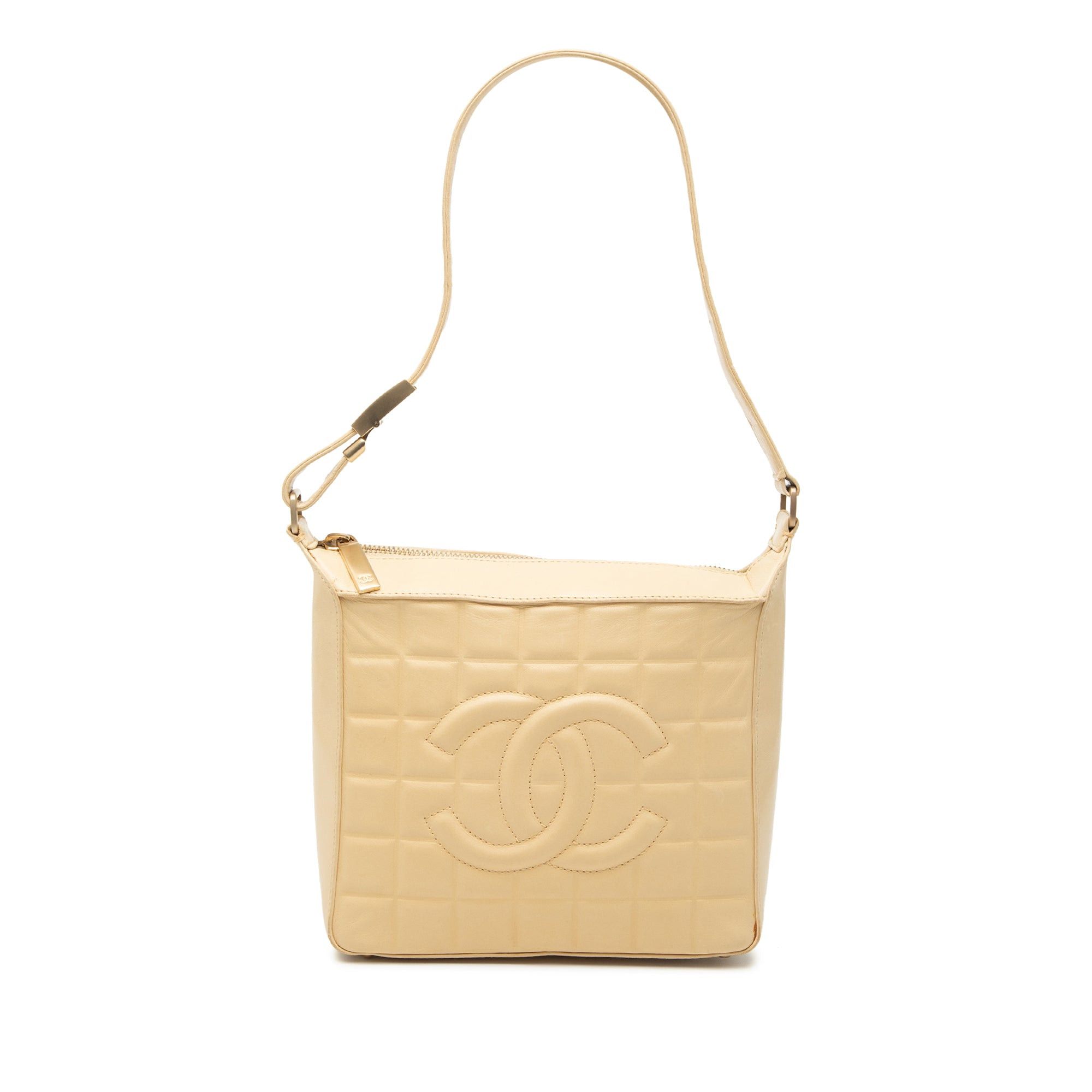 Chanel CC Chocolate Bar Lambskin Shoulder Bag Size ONE SIZE - 1 Thumbnail