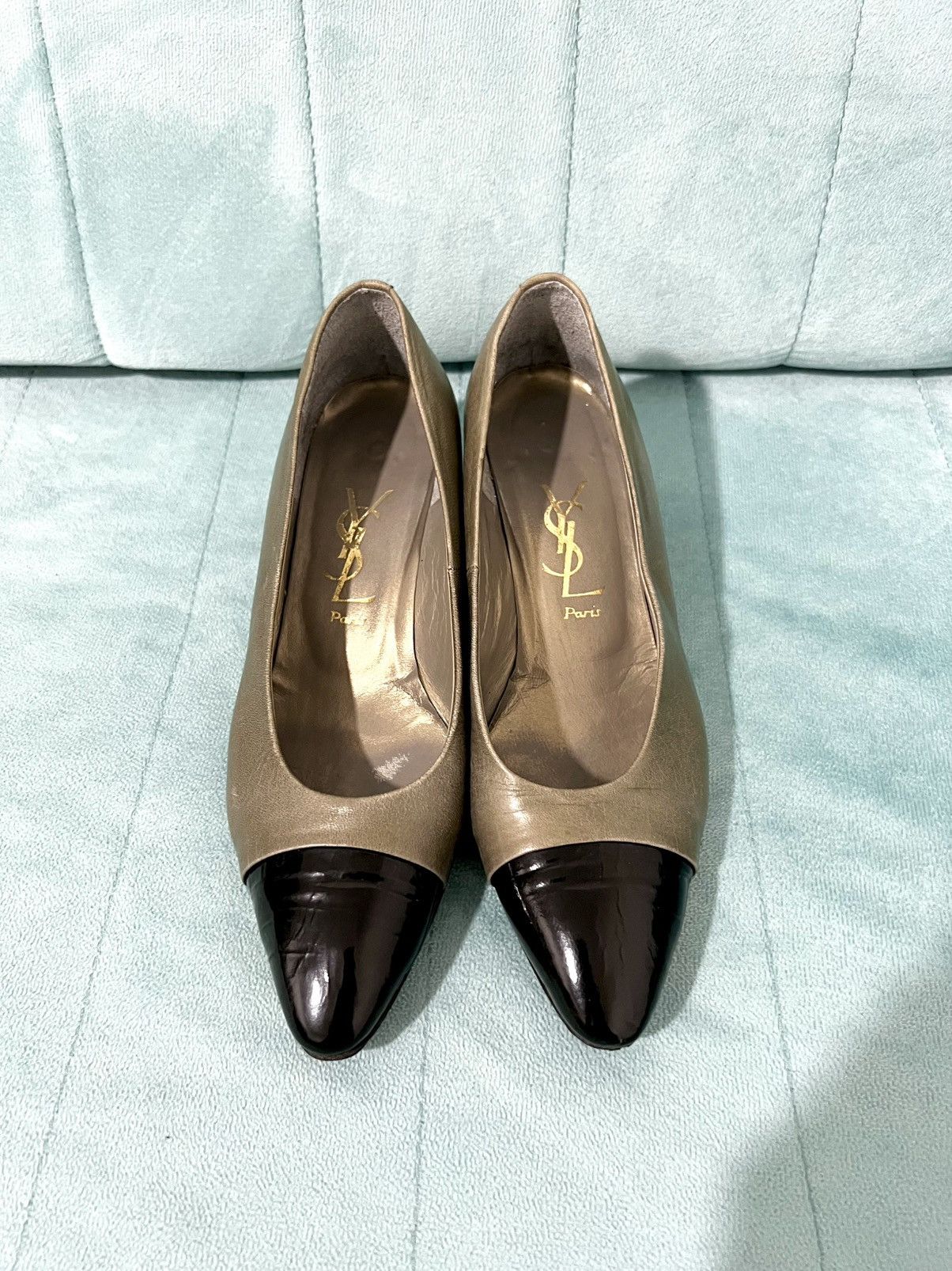 Vintage × Yves Saint Laurent Vintage YSL Heels Size US 5 / IT 35 - 3 Thumbnail
