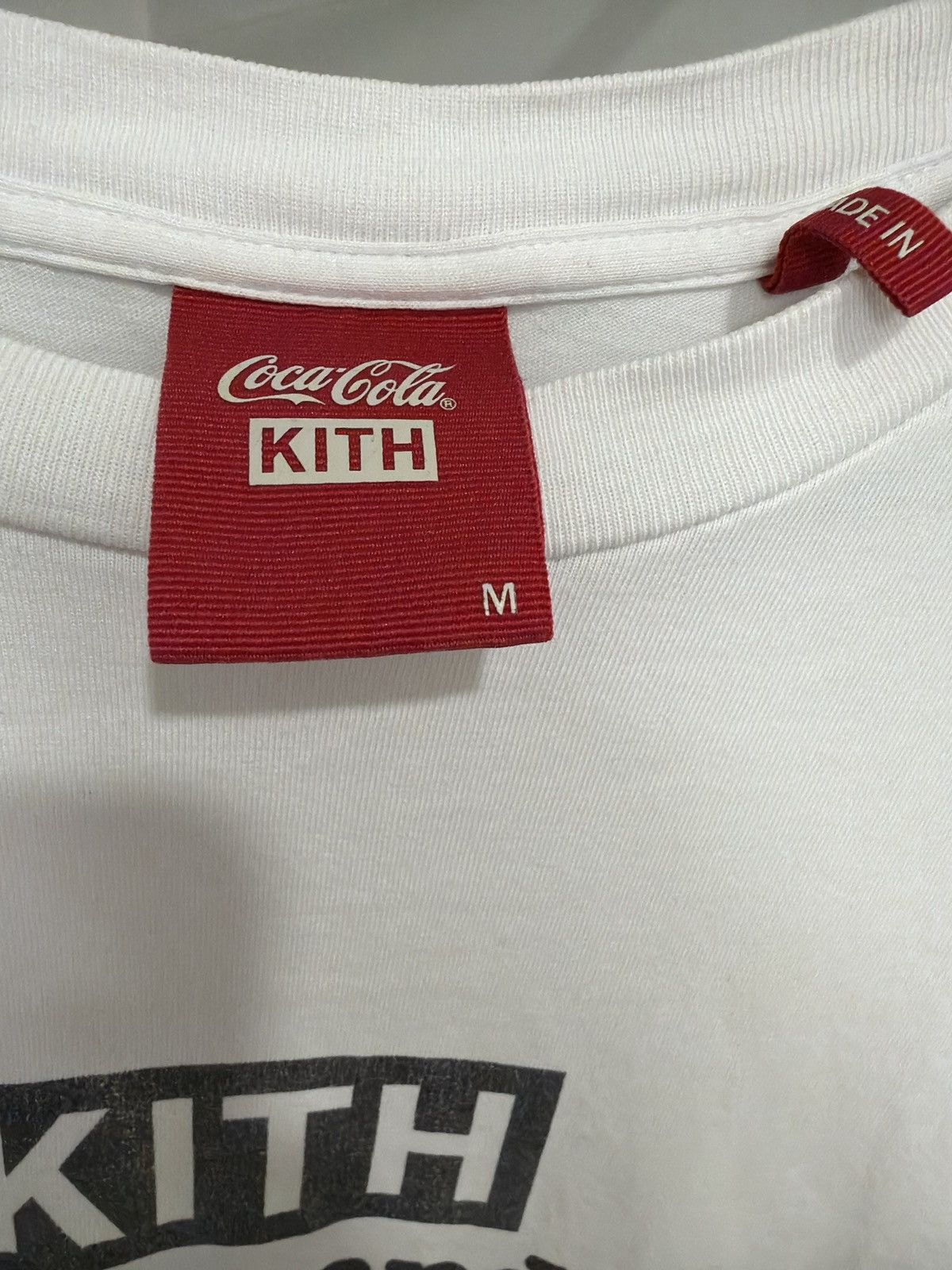 Coca Cola × Kith Kith x Coca-Cola Smile Vintage Tee 'White' Size US M / EU 48-50 / 2 - 3 Thumbnail