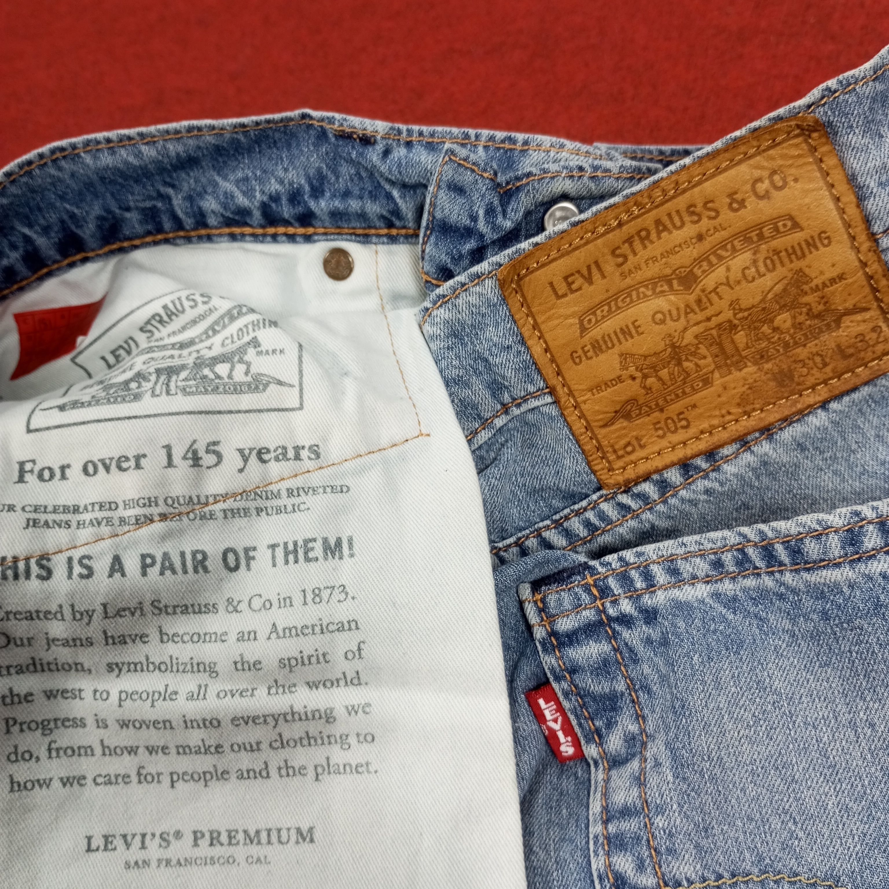 Levi's × Vintage Levis Big E Streetwear Distressed Jeans Size US 30 / EU 46 - 15 Thumbnail