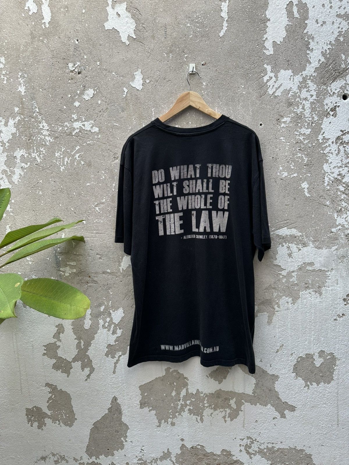 Vintage Vintage Aleister Crowley XXL Tshirt Size US XXL / EU 58 / 5 - 2 Thumbnail