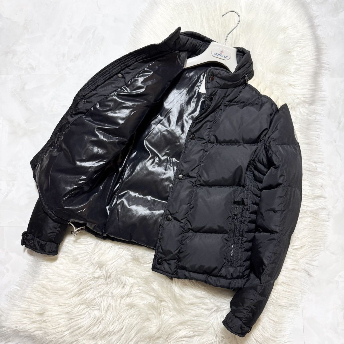 Moncler good condition Moncler AUSTIN biker down jacket 1 black Size US S / EU 44-46 / 1 - 10 Thumbnail