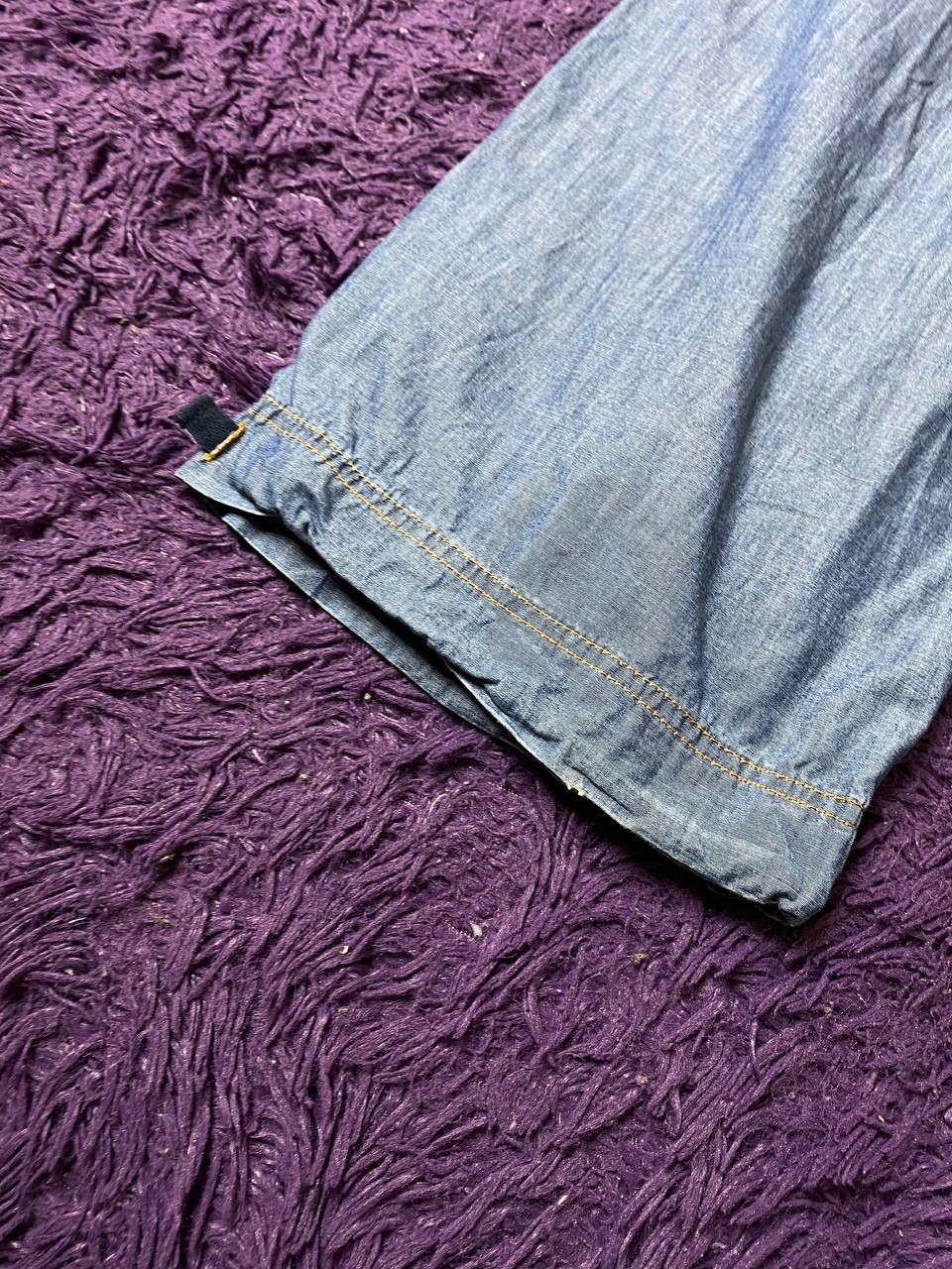 Ferre Vintage 90s Ferre Jeans crazy cargo denim pants with zippers Size 34" / US 12 / IT 48 - 19 Thumbnail