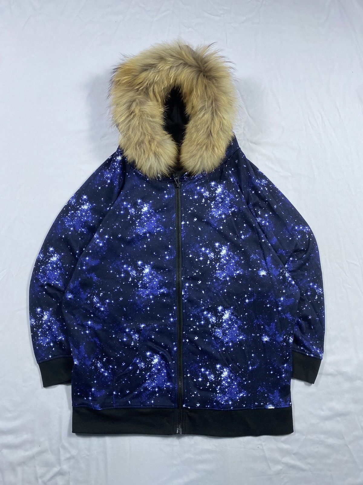 Beauty Beast Galyge Galaxy full print zip fur hoodie poem gothic style Size US L / EU 52-54 / 3 - 1 Thumbnail