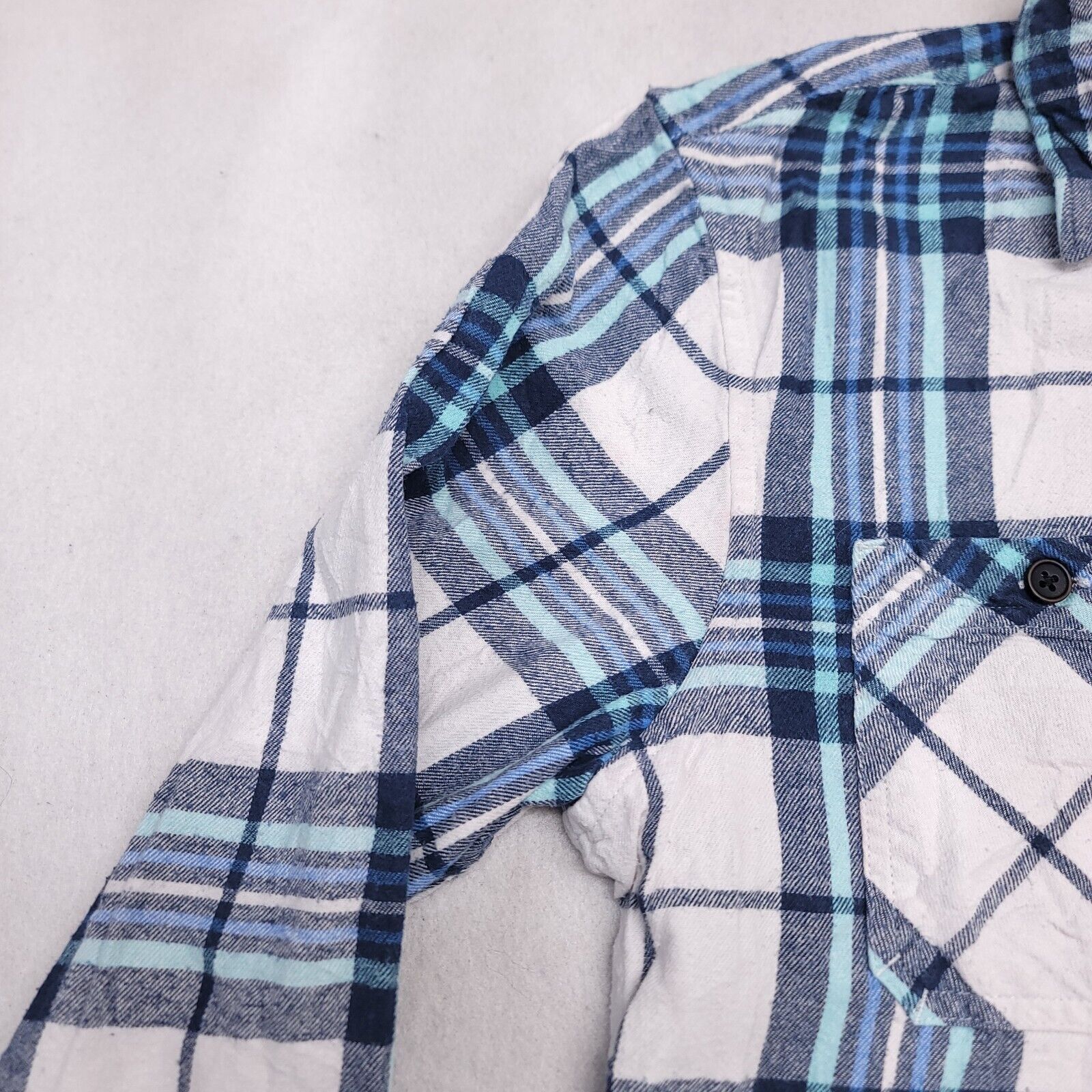 Urban Pipeline Urban Pipeline Tartan Flannel Shirt Mens Size S Blue White Size US S / EU 44-46 / 1 - 4 Thumbnail