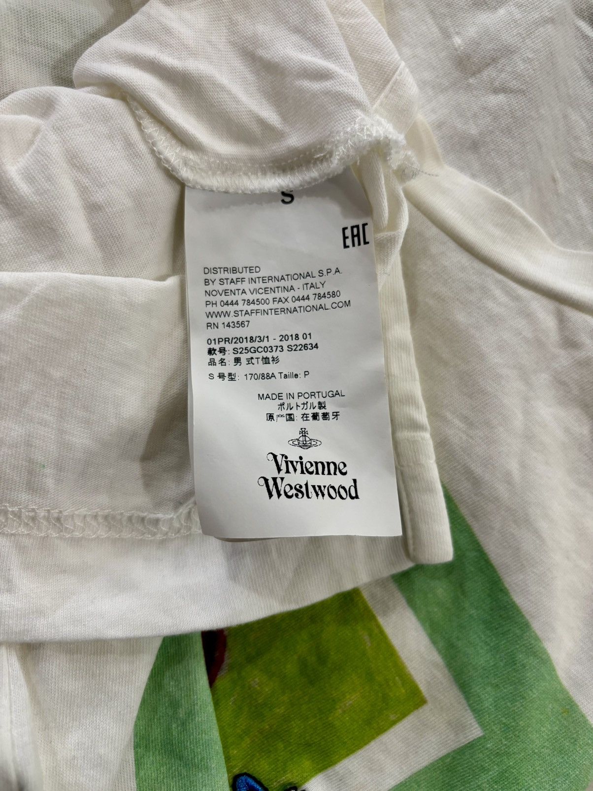 Vivienne Westwood Vivienne Westwood - 'Dylan Knight' T-Shirt Size US S / EU 44-46 / 1 - 4 Thumbnail