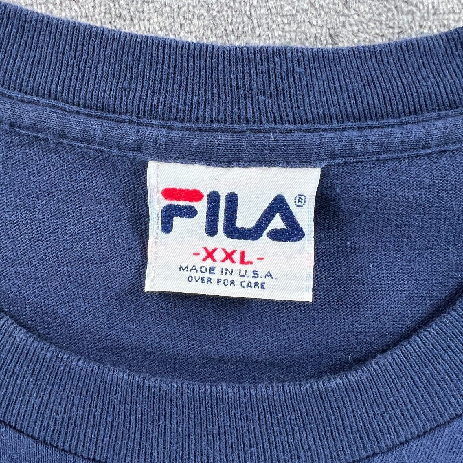 Fila FILA Basketball T Shirt Men 2XL Vintage 90's Made in USA Hip Size US XXL / EU 58 / 5 - 8 Thumbnail