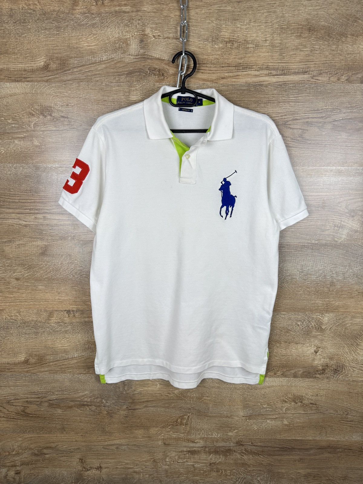 Polo Ralph Lauren × Vintage Mens Vintage Polo Ralph Lauren Polos 3 T-shirt big pony tee Size US M / EU 48-50 / 2 - 1 Thumbnail