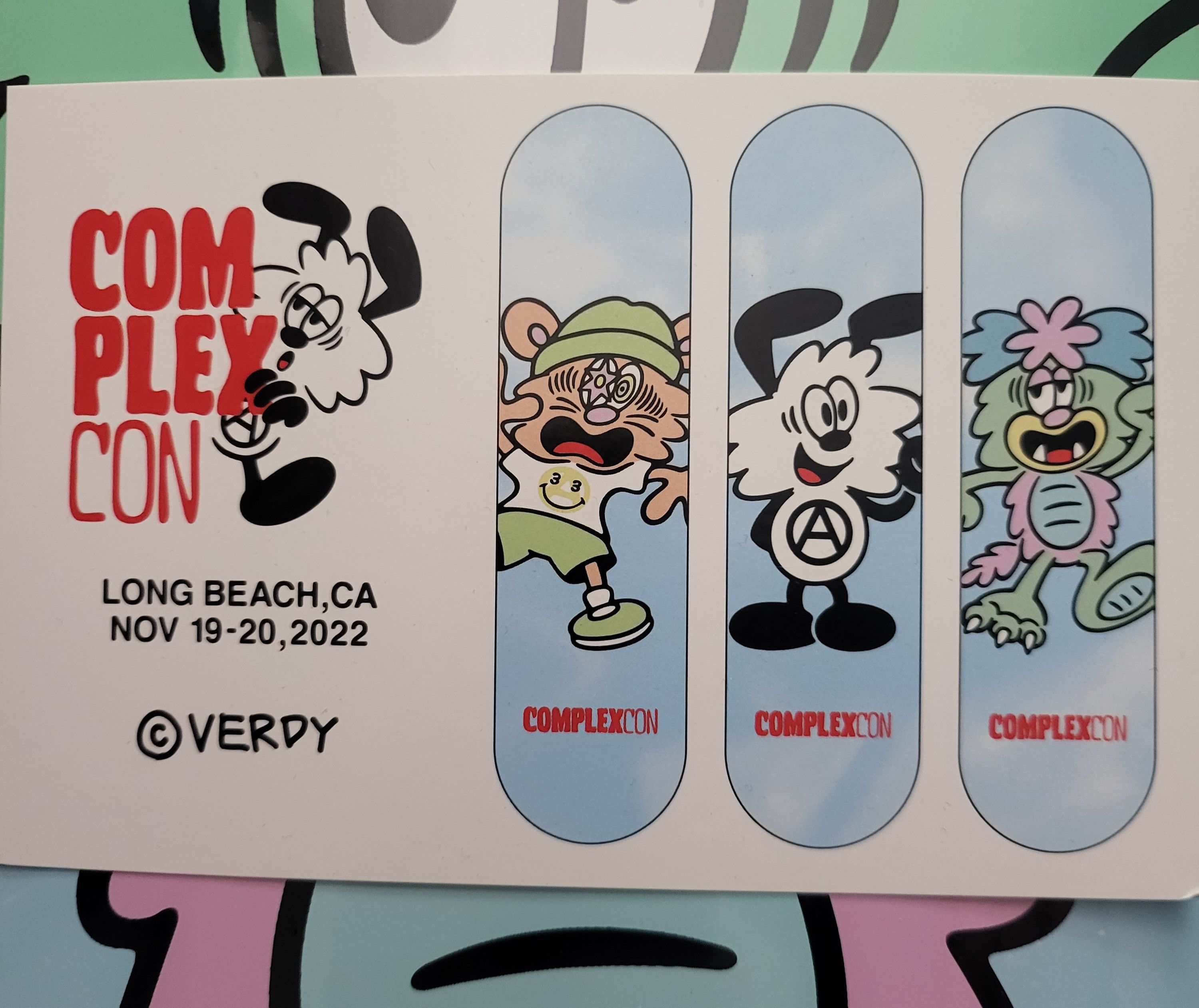 ComplexCon × Girls Dont Cry Vick Verdy Girls Don't Cry