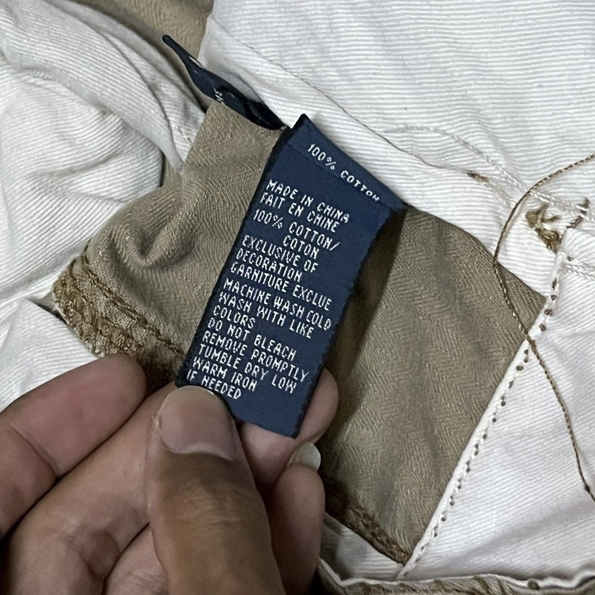 Polo Ralph Lauren Polo Ralph Lauren Cargo Pants Multipockets Size US 34 / EU 50 - 8 Thumbnail