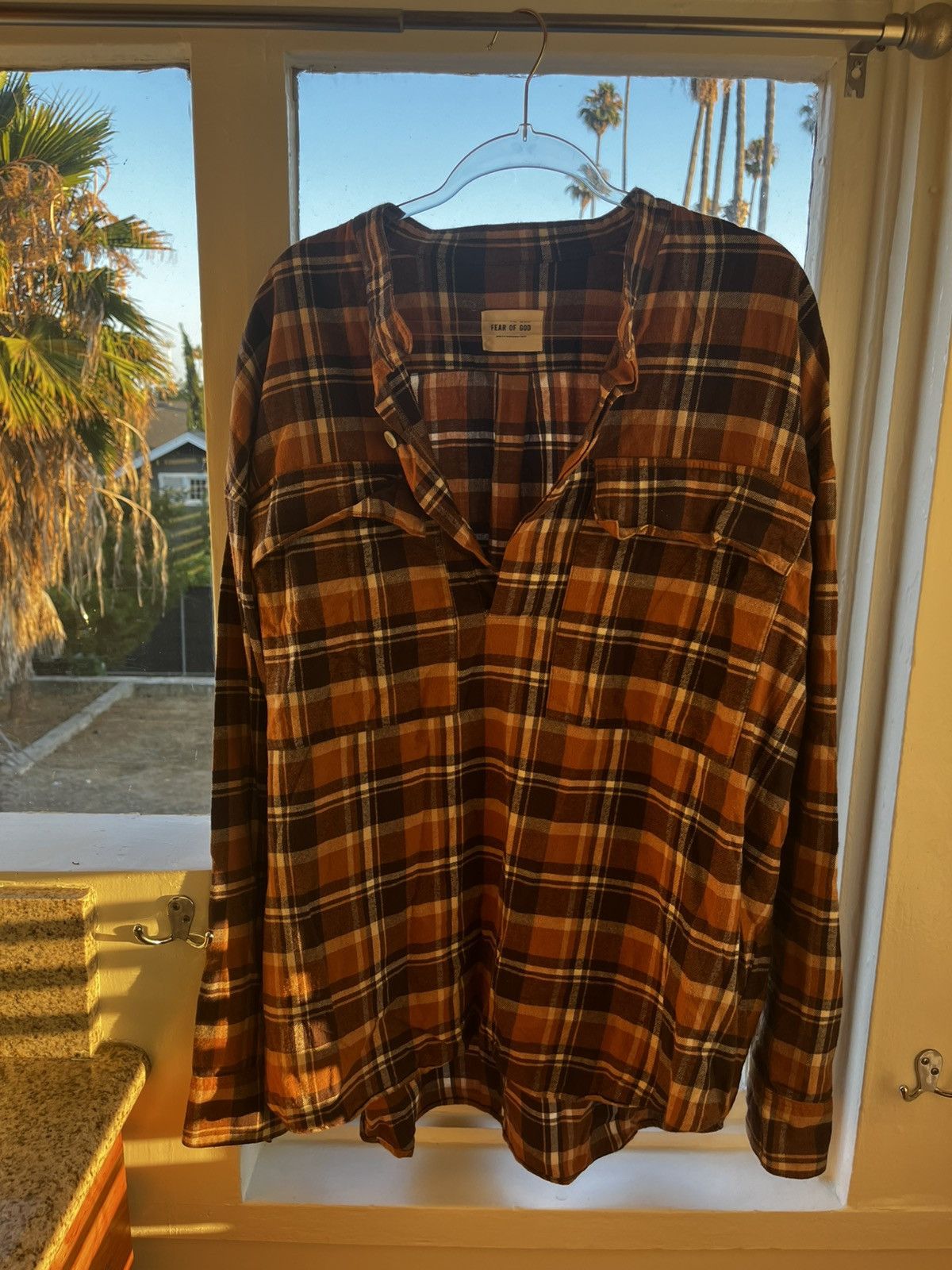 Fear of God Fear of God Size XL Plaid Flannel Size US XL / EU 56 / 4 - 3 Thumbnail