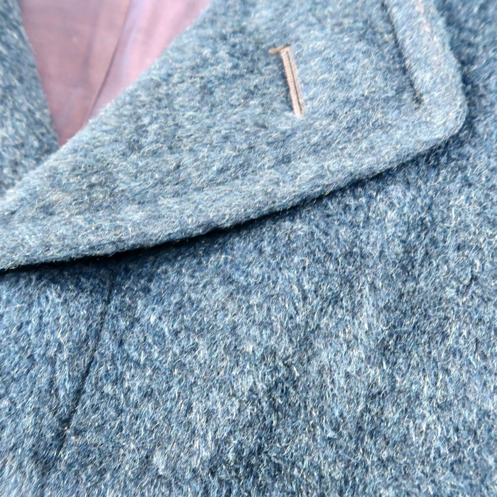 Vintage VINTAGE Cunapac Alpaca Wool Fuzzy Overcoat Trench Long Coat Mens L Town Clad Size US L / EU 52-54 / 3 - 4 Thumbnail