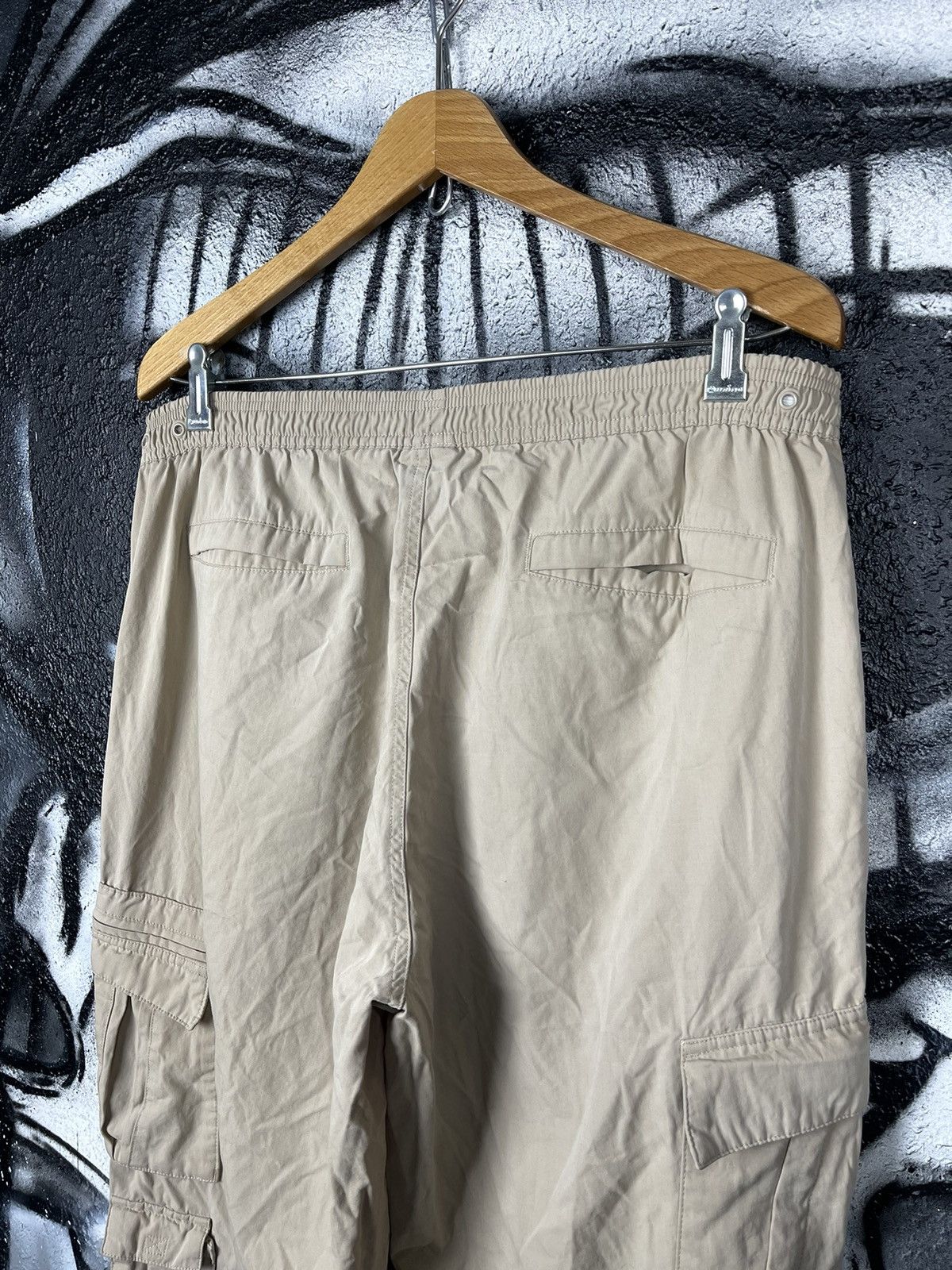 Nike × Vintage Y2K Nike Beige Cargo Pants Men’s Size L Size US 34 / EU 50 - 6 Thumbnail