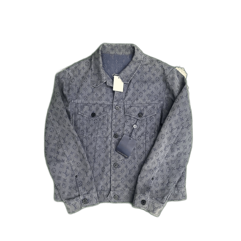 Louis Vuitton Louis Vuitton Blue Denim Jacket Size 50-2506