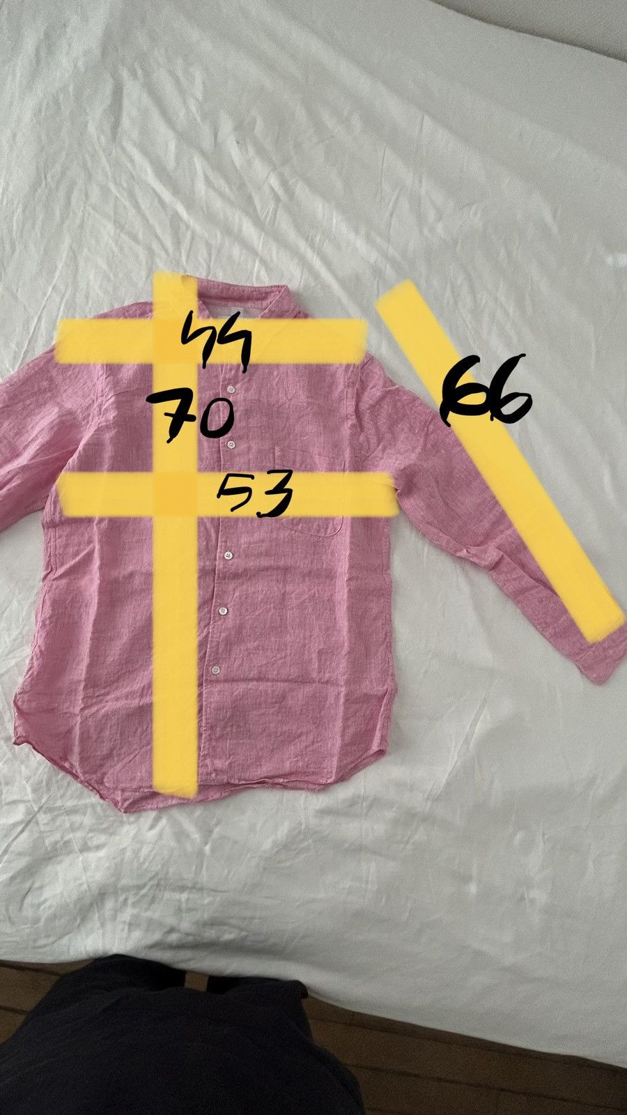 Nanamica aa . M . NEW . 100% LINEN SHIRT - MADE IN JAPAN Size US M / EU 48-50 / 2 - 13 Thumbnail
