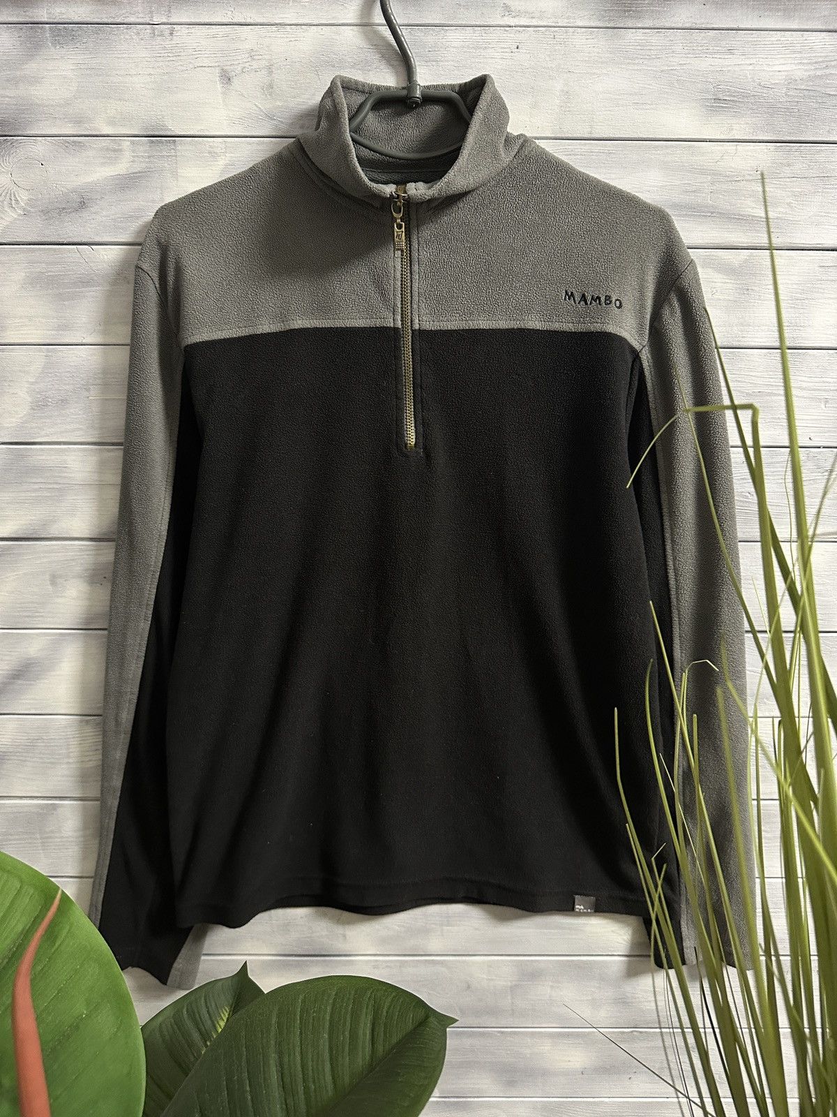 Mambo Rare 1/3 Zip Fleece Sweatshirt Mambo Surf Style Size US S / EU 44-46 / 1 - 1 Thumbnail