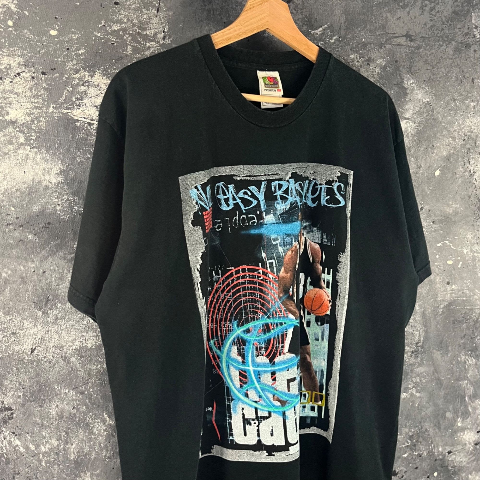 Vintage Vintage Y2K Basketball magazine shirt Size US L / EU 52-54 / 3 - 2 Thumbnail