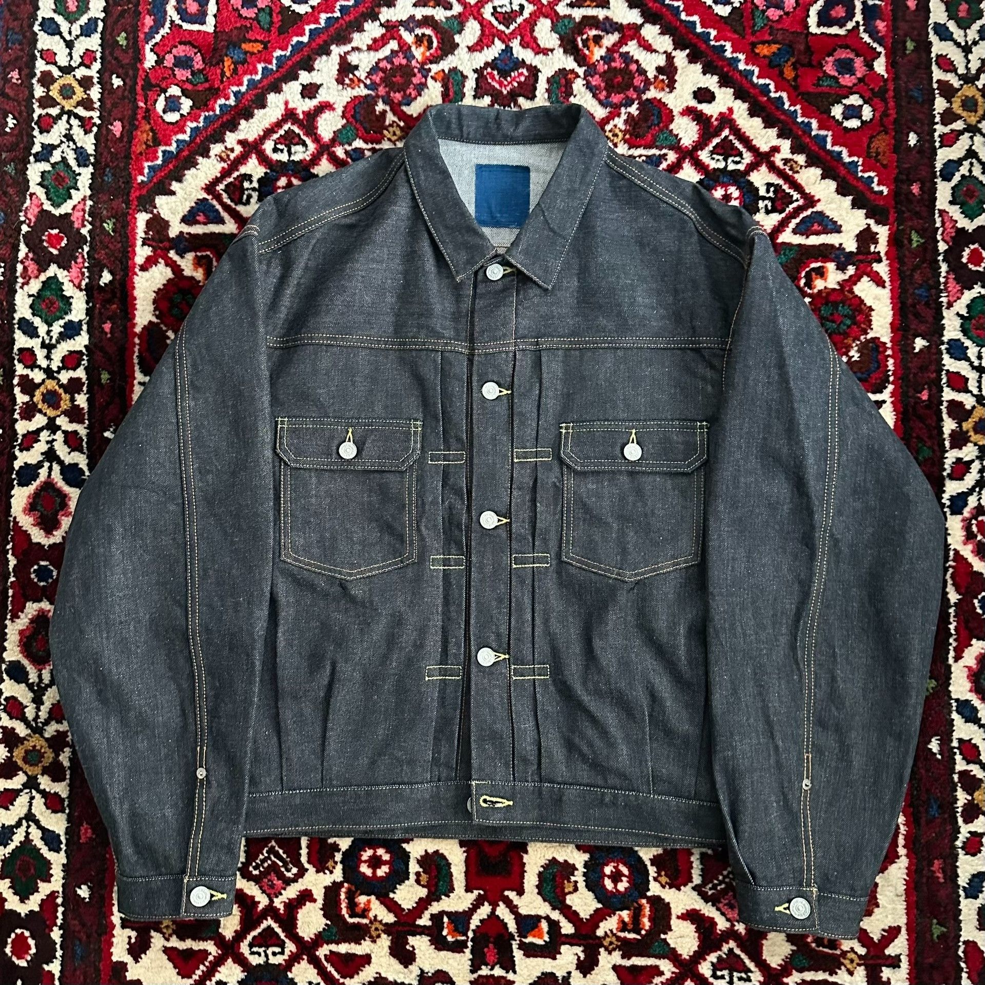 Visvim visvim 22AW ICT 101xx Denim Jacket Size US XXS / EU 40 - 1 Thumbnail