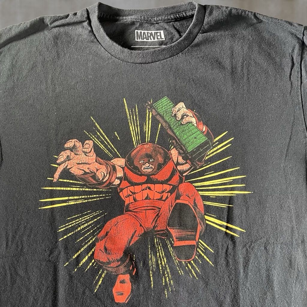 Vintage Coca-Cola Marvel Comics JUGGERNAUT X-MEN SIZE LARGE T-Shirt Short Sleeve Black Round Neck Men Regular Size US L / EU 52-54 / 3 - 1 Thumbnail