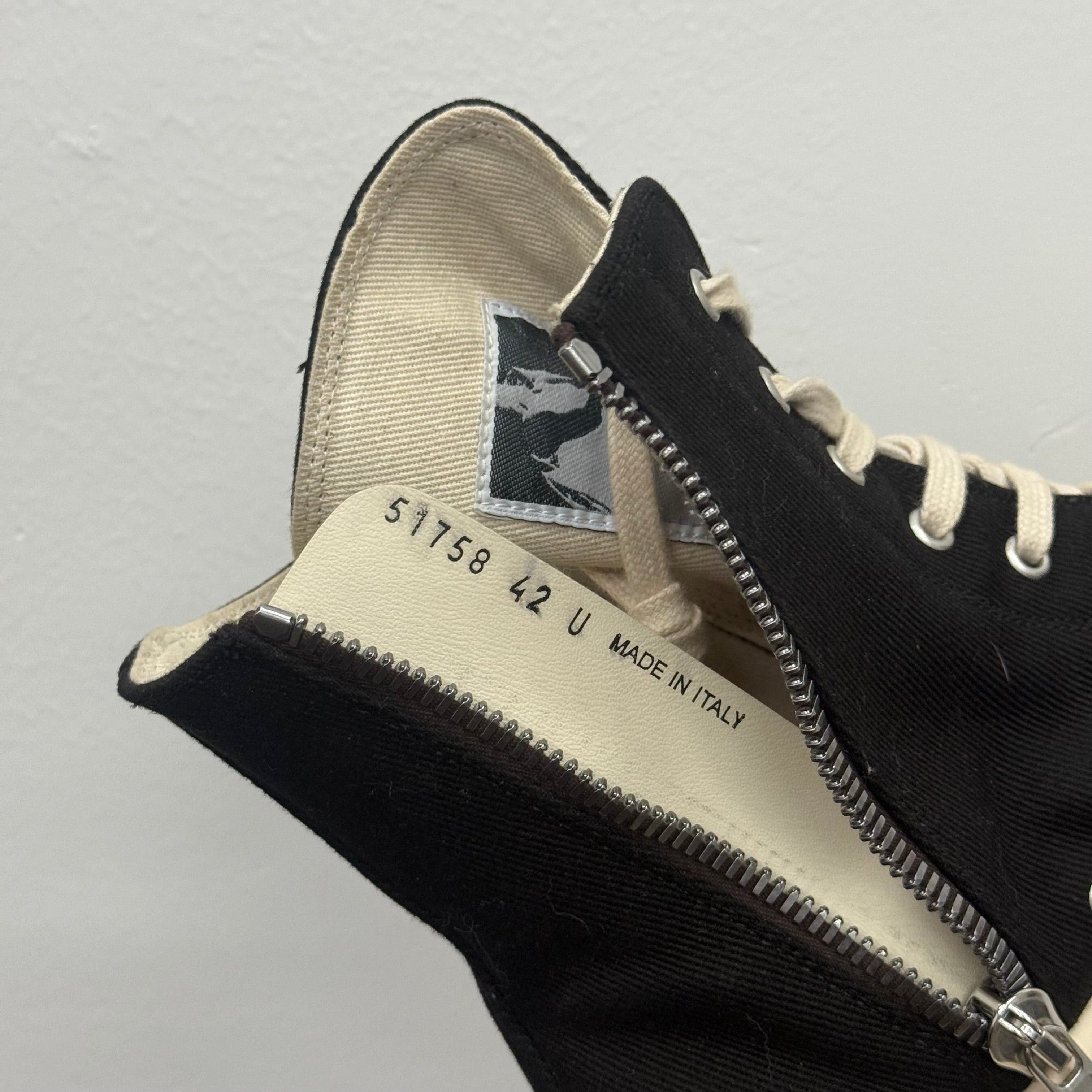Rick Owens Drkshdw Rick Owens DRKSHDW Mega Bumper Ramone Sneaker (US 9) Size US 9 / EU 42 - 5 Thumbnail