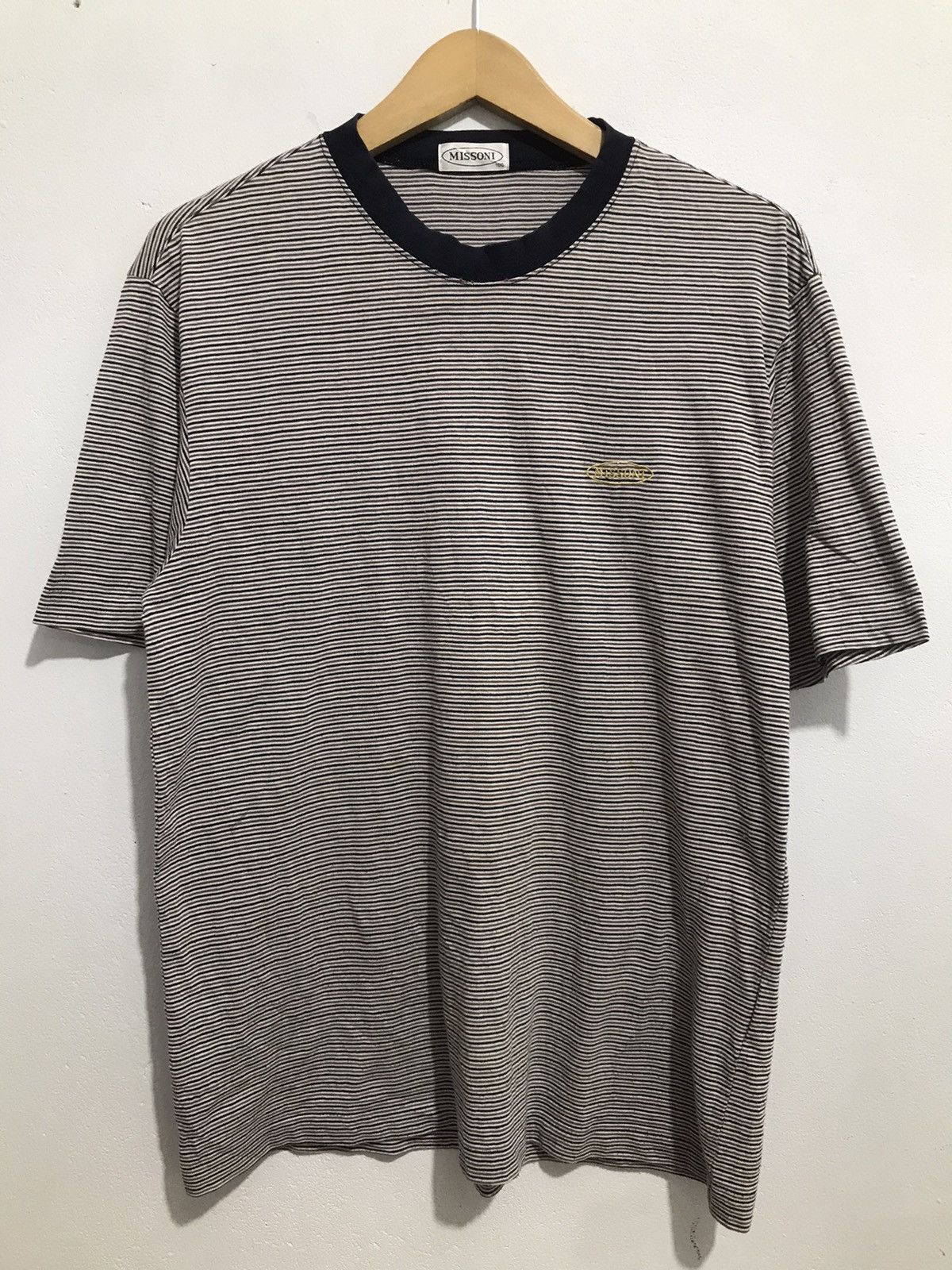 Missoni Missoni Stripe Logo tee Size US L / EU 52-54 / 3 - 1 Thumbnail