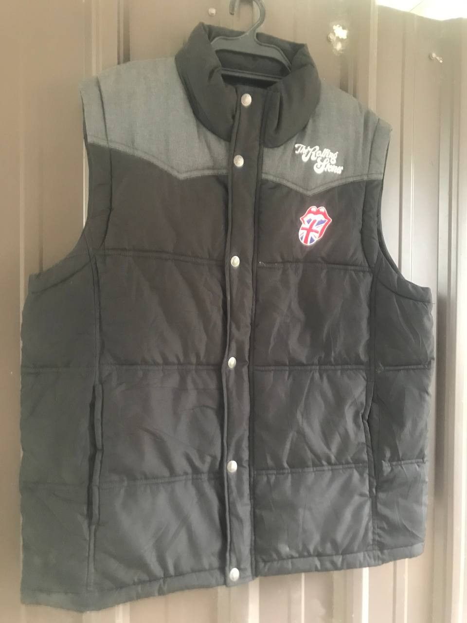 Band Tees × Japanese Brand The Rolling Stones Band Puffer Vest Size US L / EU 52-54 / 3 - 1 Thumbnail