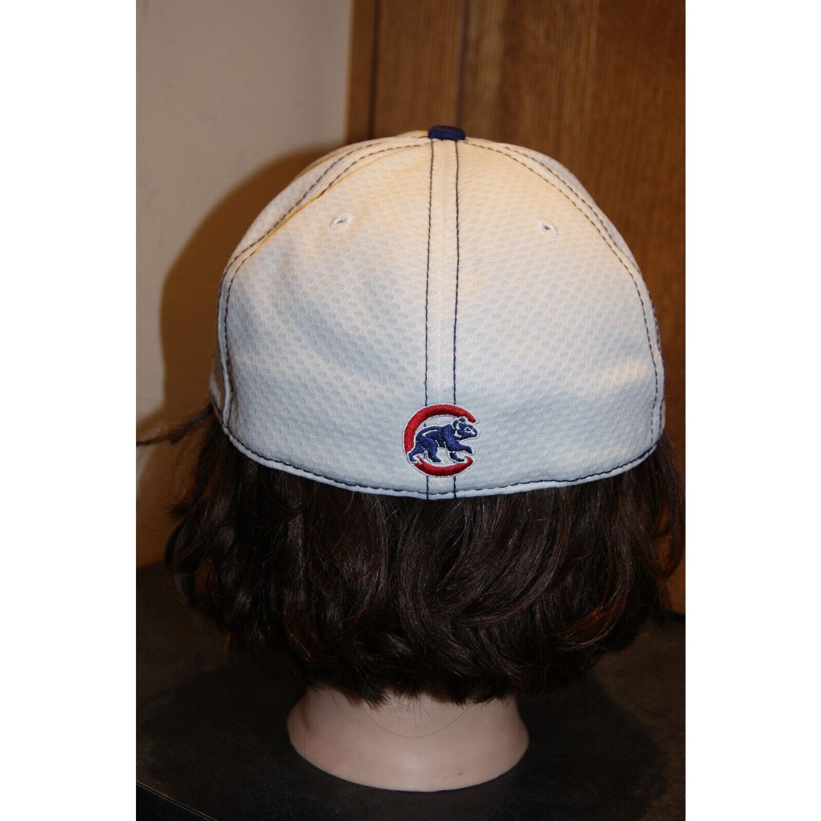 New Era Chicago Cubs Stitching 3 Logos New Era M/L 39Thirty Hat Cap Size ONE SIZE - 4 Thumbnail
