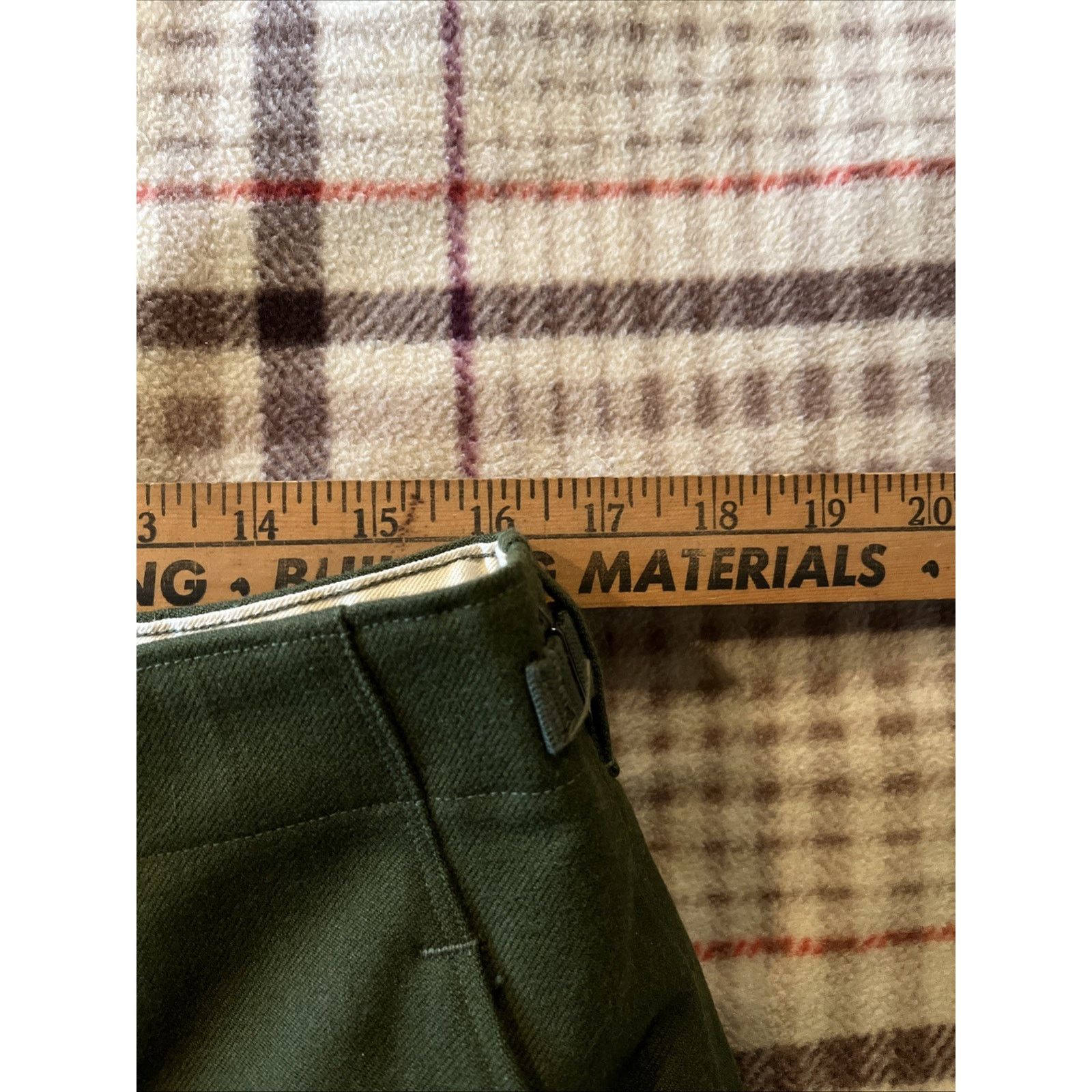 Other Vintage M-1951 Pants Medium ARMY Green Military 33x28 Wool Size US 33 - 10 Thumbnail