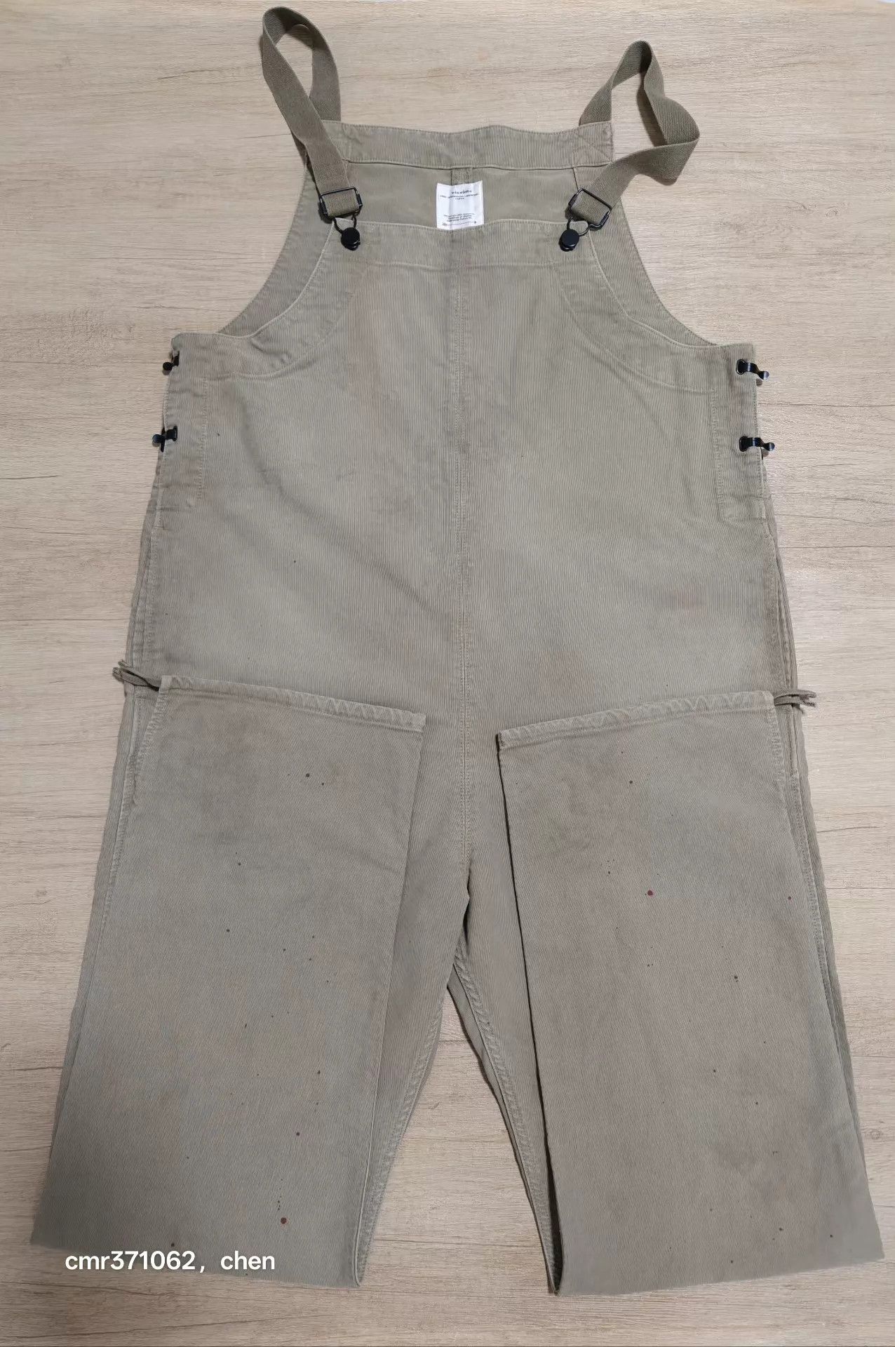 Visvim VISVIM 22SS OVERALLS G.CORDS Olive 2-3 Near New Size US 34 / EU 50 - 1 Thumbnail