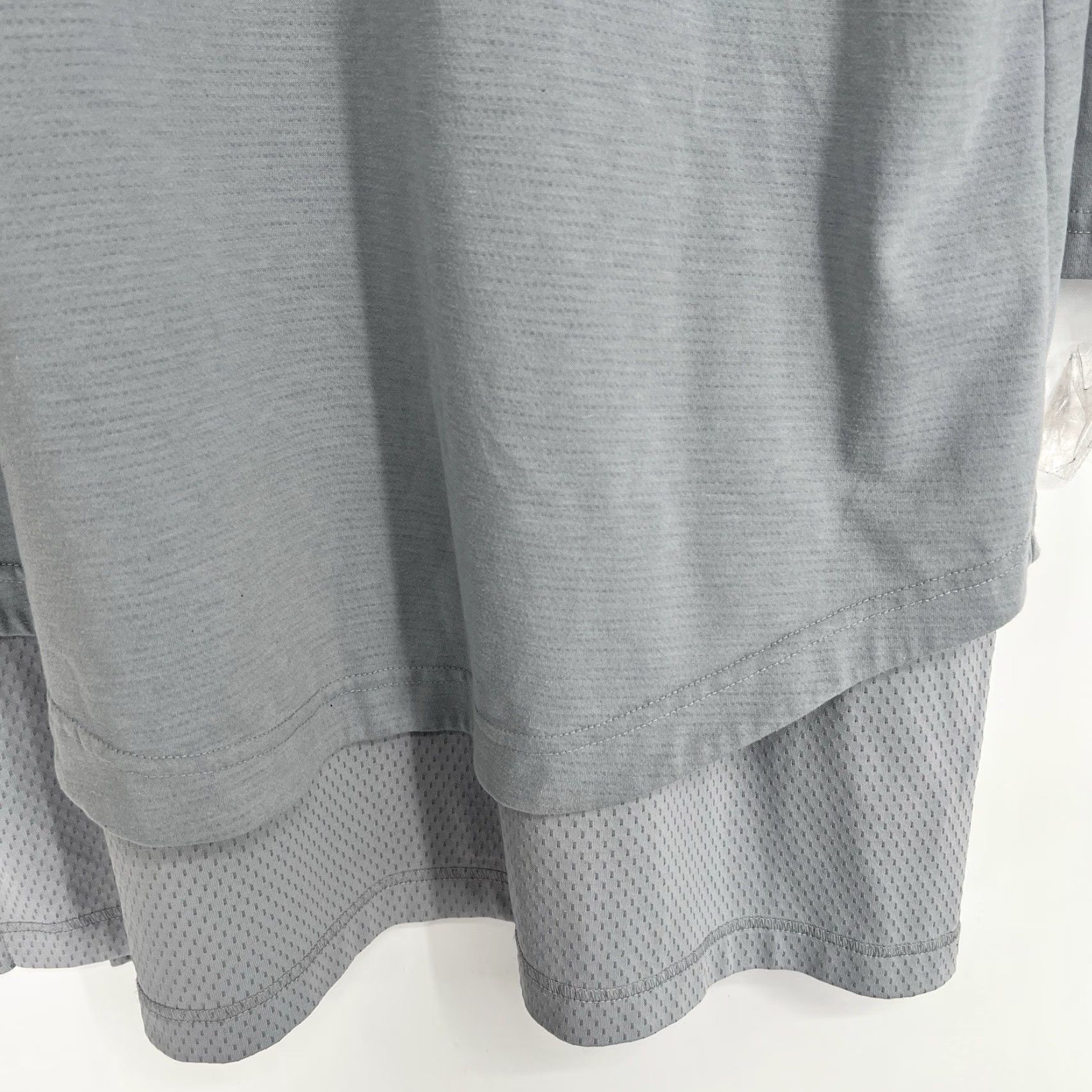 Nike Nike KD Kevin Durant 35 3/4 Sleeve Hoodie Men Large Gray Basketball Pullover Sleeve 3/4 Breathing Adjustable Modern Sports Nike Mens Hoodie Size US L / EU 52-54 / 3 - 6 Thumbnail