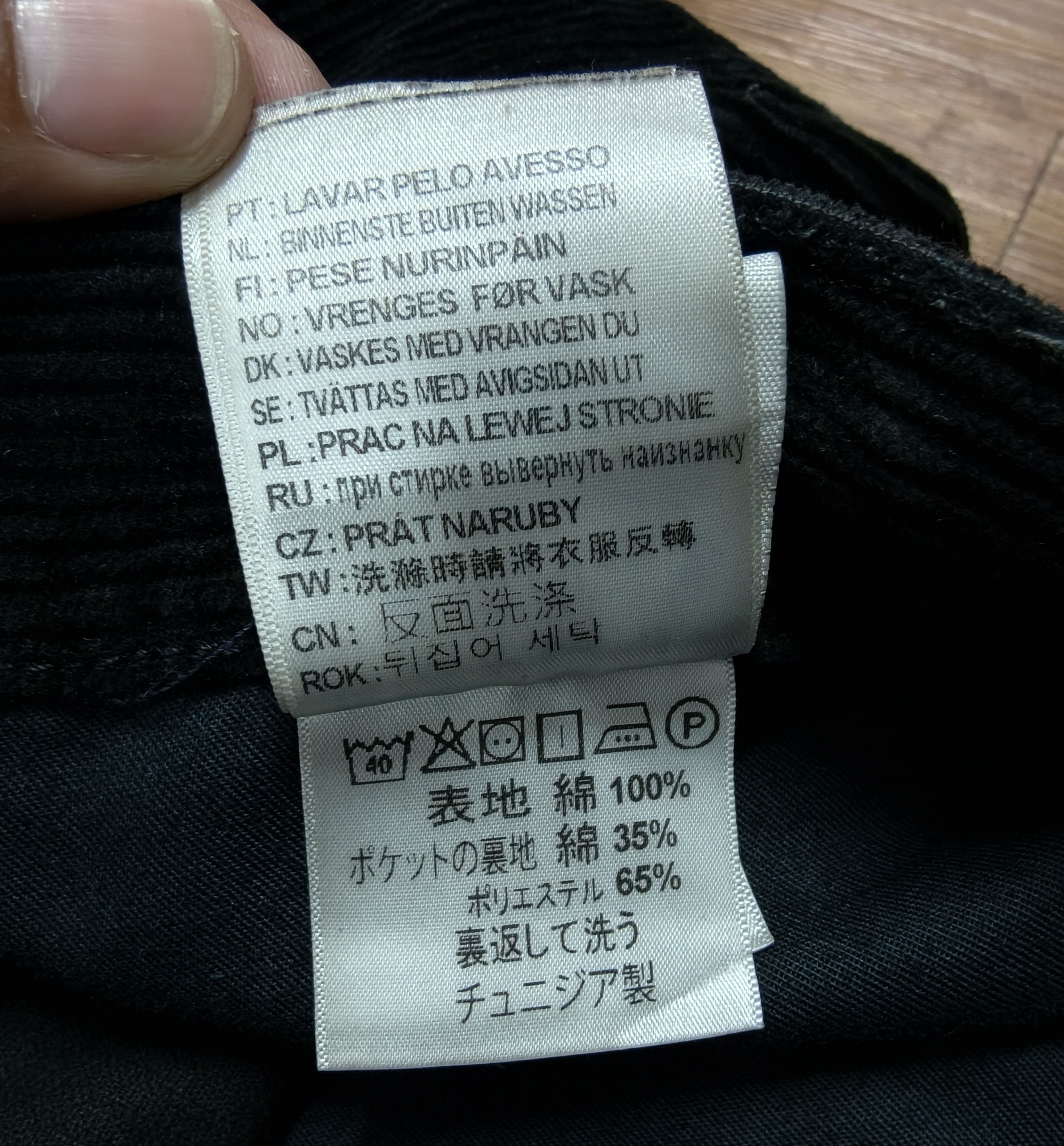 Carhartt Wip Carhartt W.I.P Klondike Pant Black Corduroy Size US 36 / EU 52 - 9 Thumbnail
