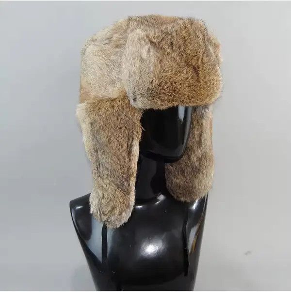 Other Mizuhara x Arai Warm Fur Bomber Hat With Earflaps Size ONE SIZE - 2 Thumbnail