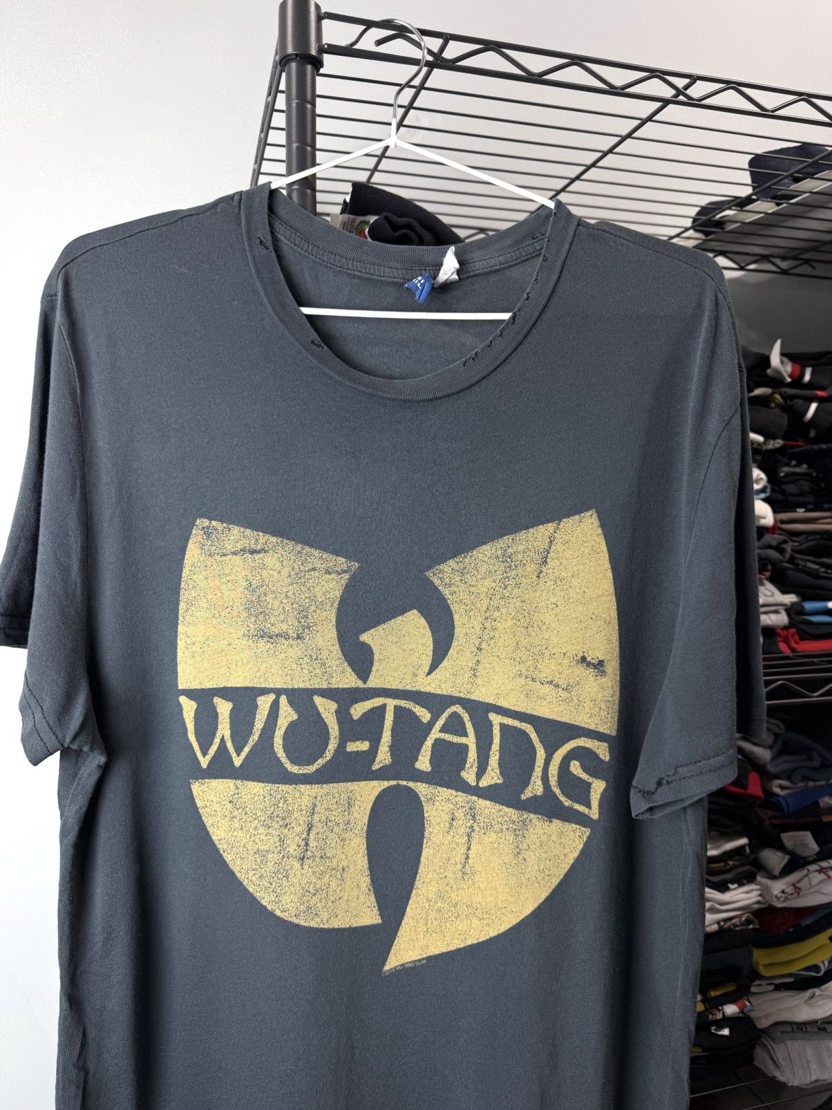 Wu-Tang Clan Vintage Style Wu Tang Clan T Shirt Yellow Graffiti Print Size US M / EU 48-50 / 2 - 2 Thumbnail