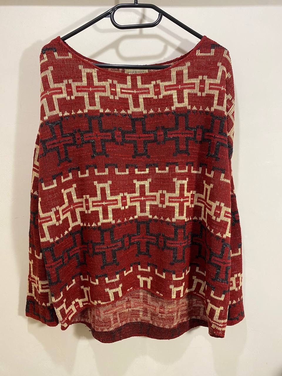 Denim & Supply Ralph Lauren Denim And Supply Ralph Lauren Aztec sweater Size L / US 10 / IT 46 - 1 Thumbnail