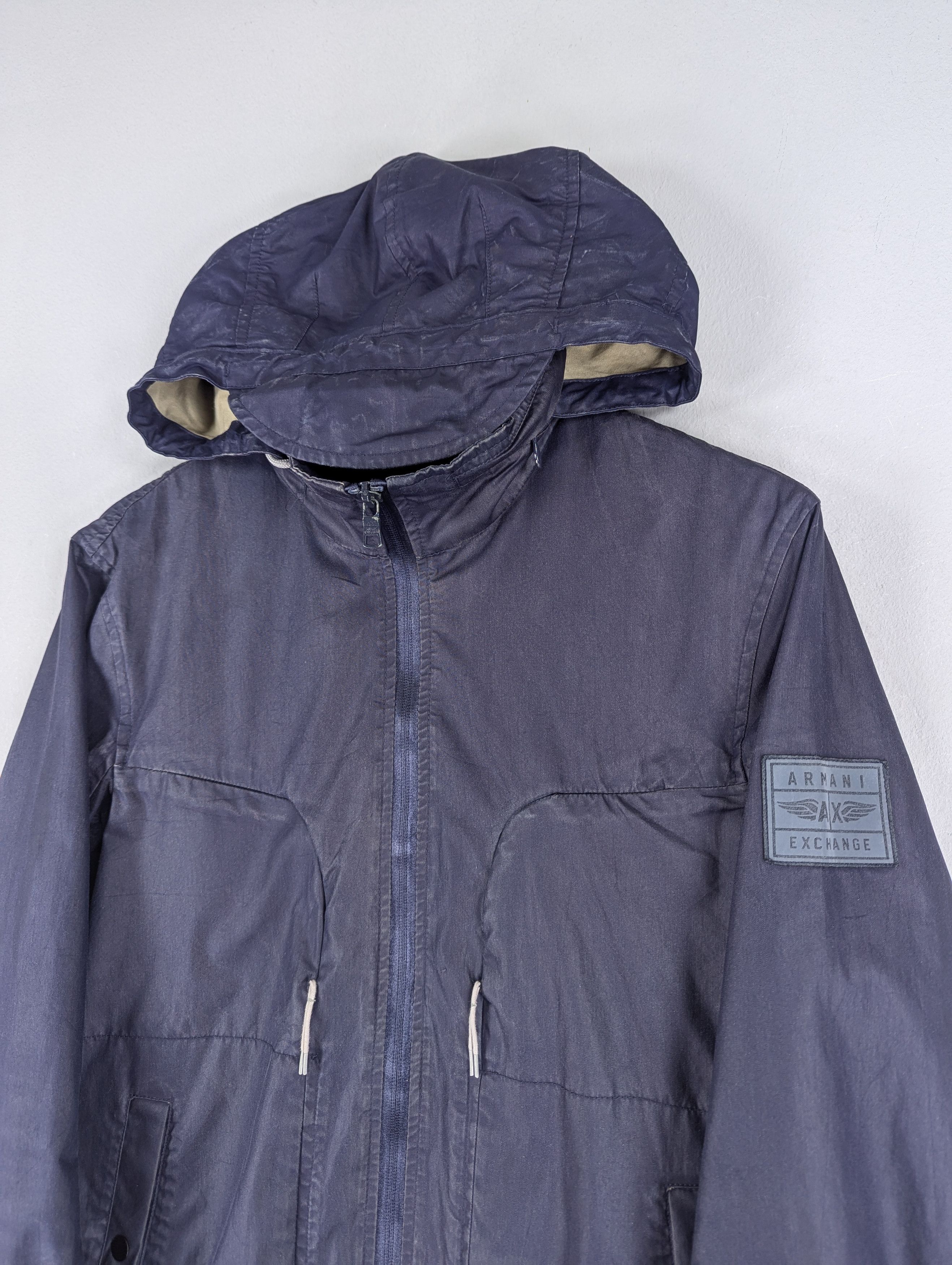 Armani Exchange Armani Exchange Double Pocket Hoodie Zipper Jacket Size US S / EU 44-46 / 1 - 4 Thumbnail