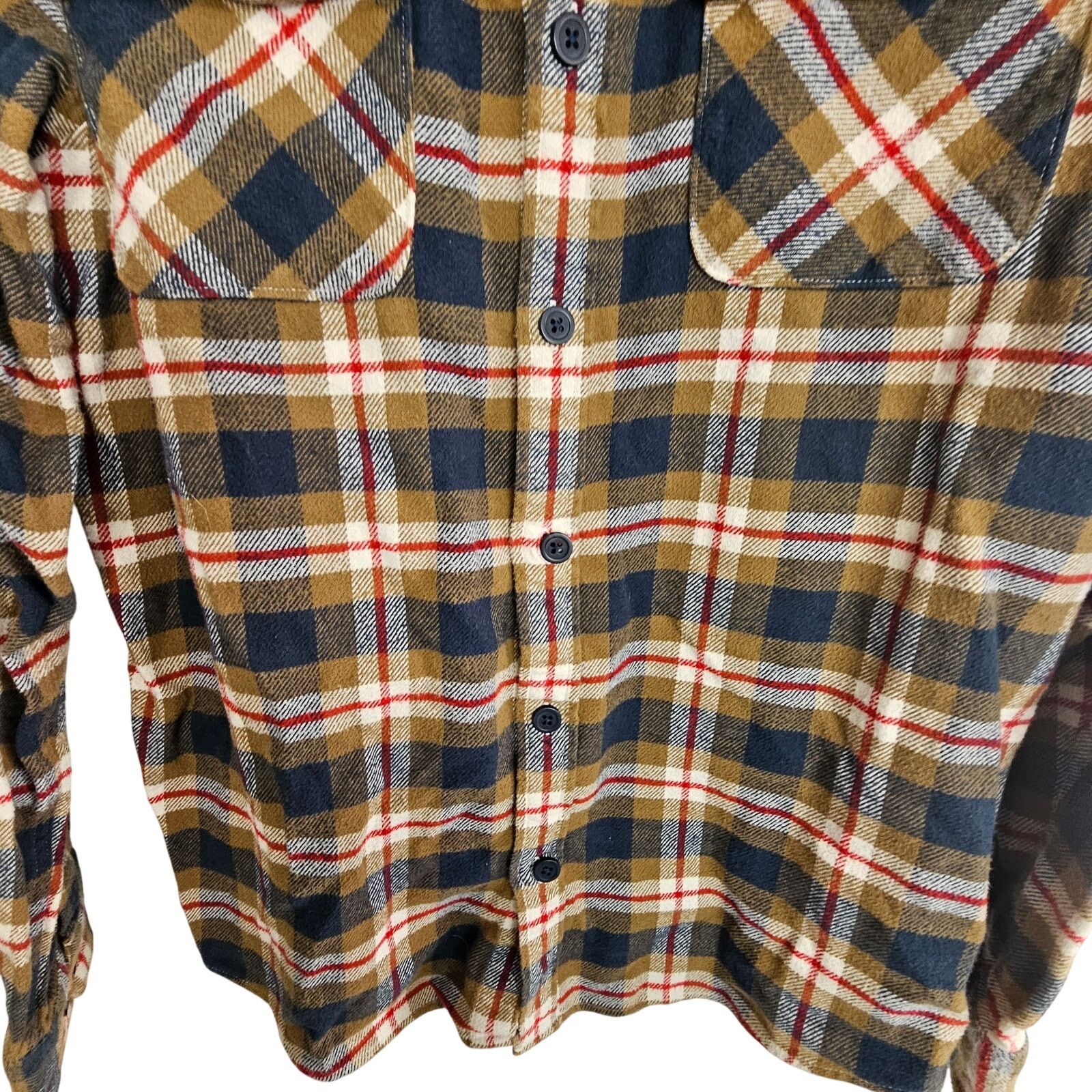 RVCA RVCA Mens Flannel Shirt Plaid Size L Gorpcore Outdoor Grunge Size US L / EU 52-54 / 3 - 3 Thumbnail