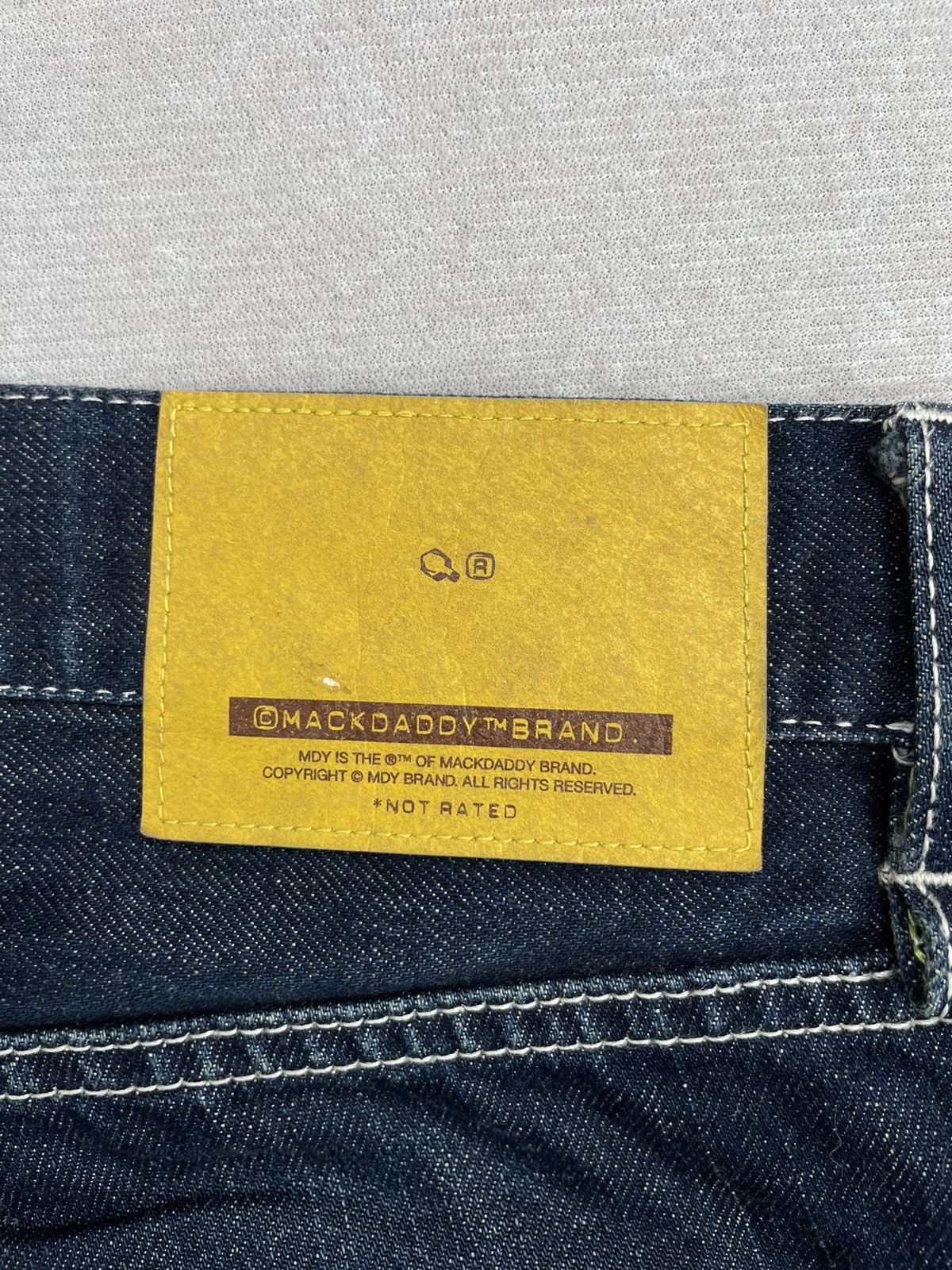 Japanese Brand MACKDADDY FLIP POCKET JEANS Size US 35 - 14 Thumbnail