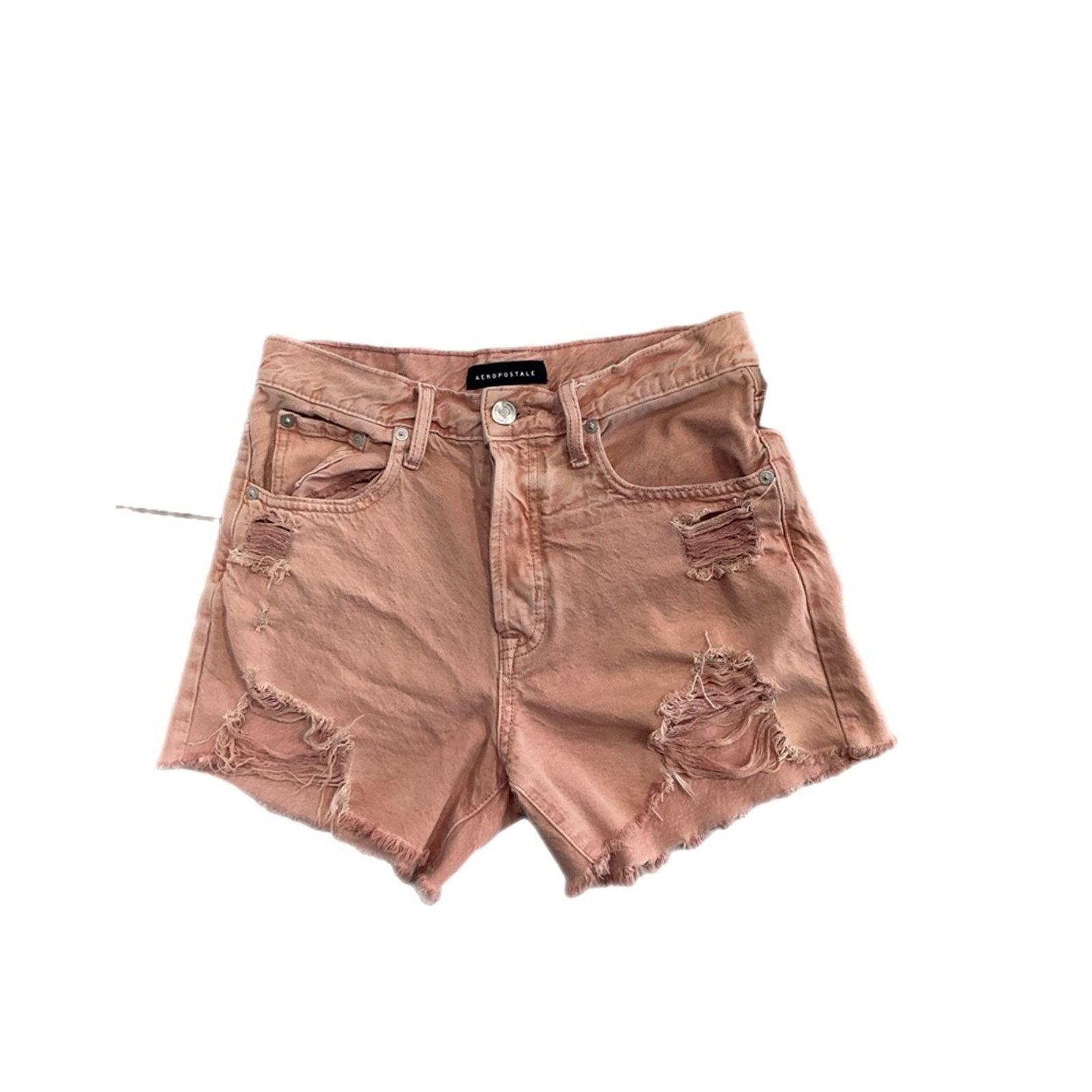Aeropostale Aeropostale Women's Pink Mini Shorts Size 30" / US 8 / IT 44 - 1 Thumbnail