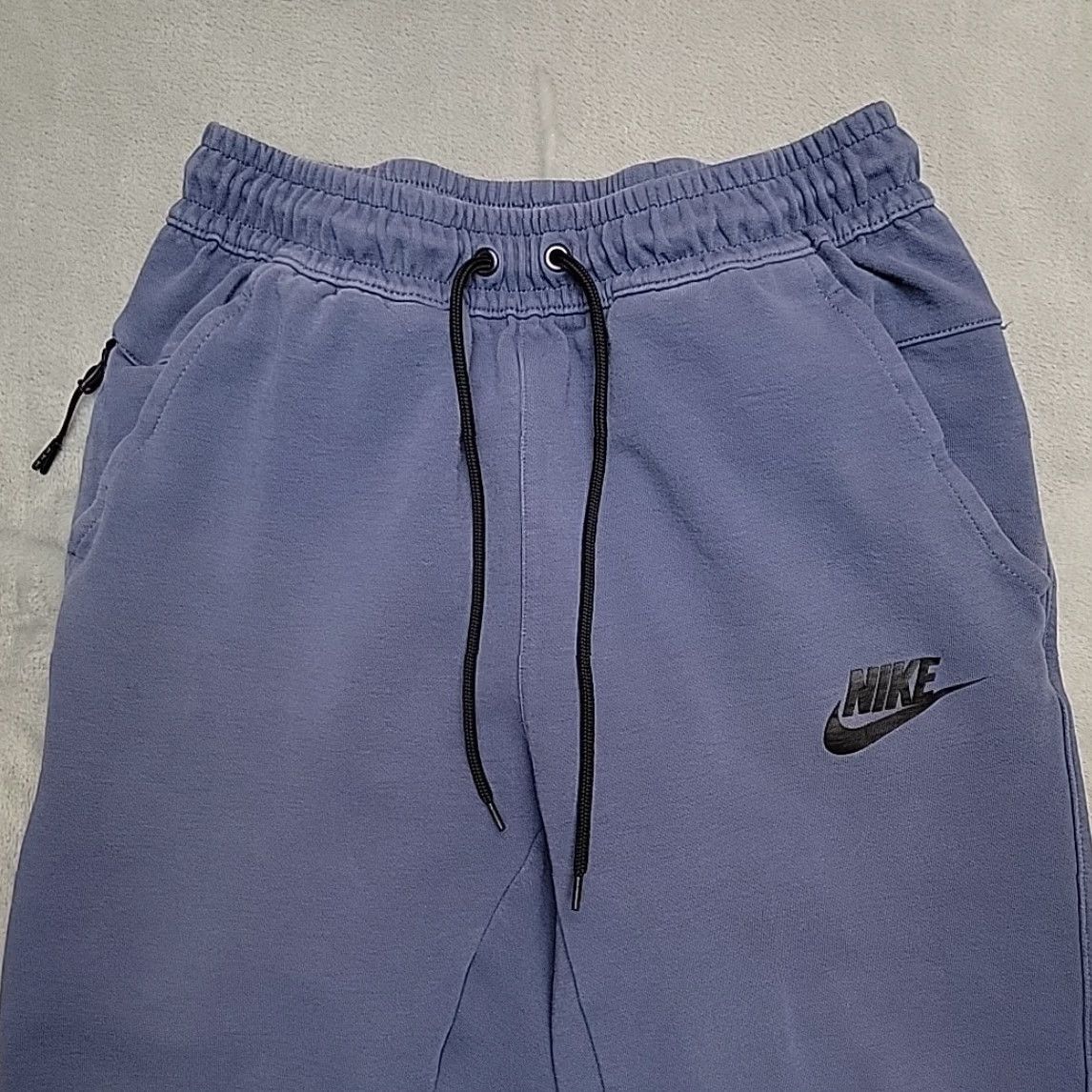 Nike Nike Tech Fleece Jogger Pants Mens S Blue Athletic Sports Jogger Sweatpants Size US 29 - 2 Thumbnail