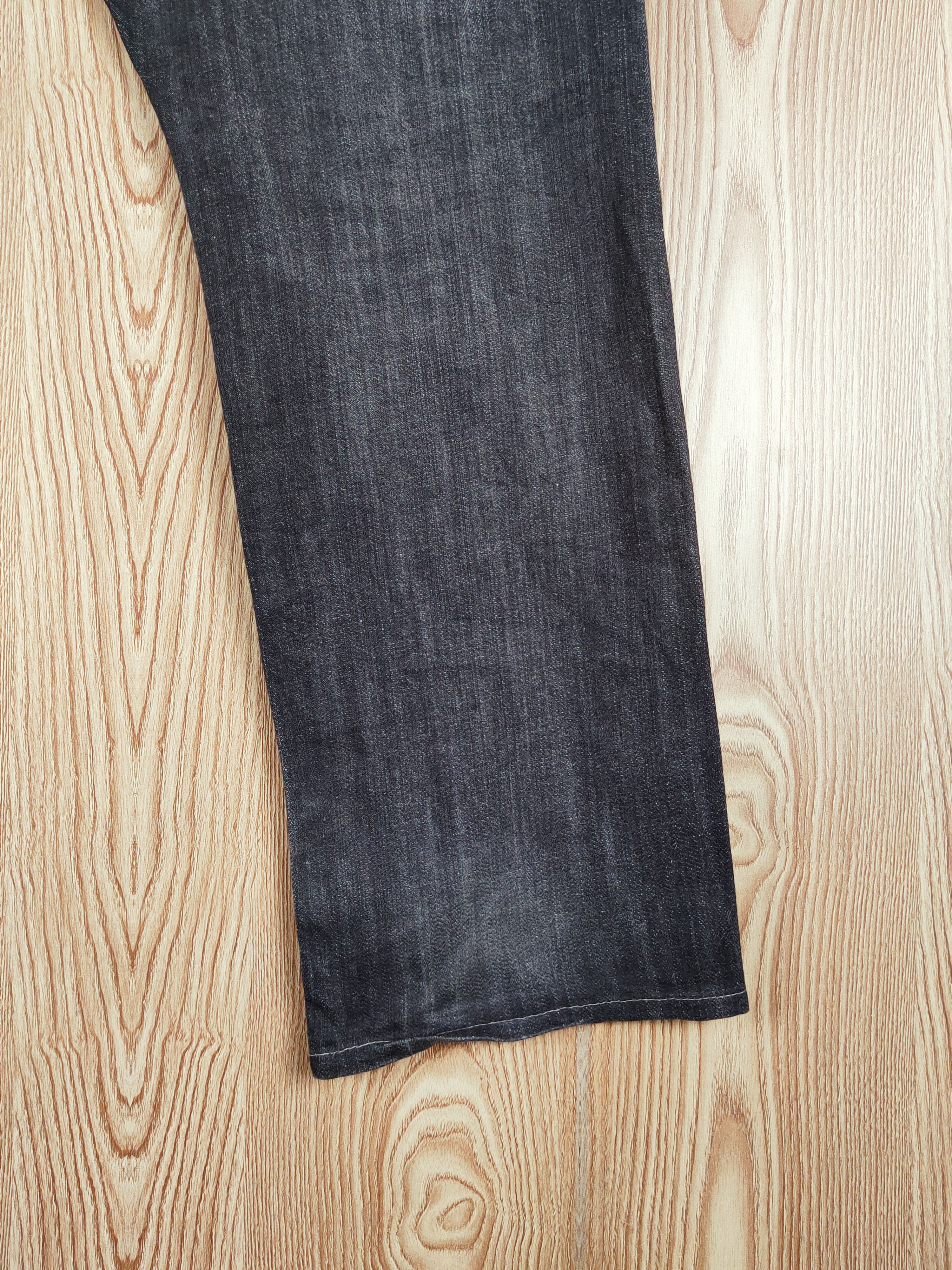 Japanese Brand Japanese Brand Black Faded Distressed Ripped Jeans #S2722 Size US 35 - 12 Thumbnail