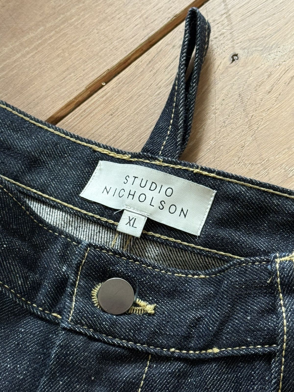 Studio Nicholson Studio Nicholson Black Selvedge Jeans Size US 34 / EU 50 - 3 Thumbnail
