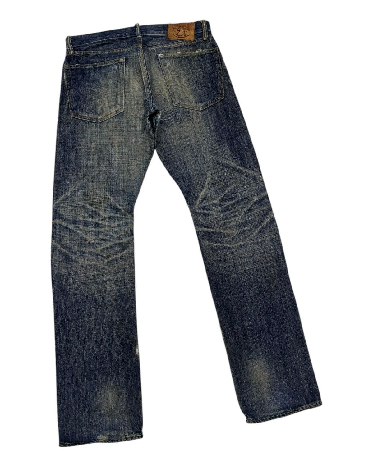 Eternal 🔥ETERNAL MADE IN JAPAN MUD DISTRESSED DENIM JEANS Size US 32 / EU 48 - 6 Thumbnail