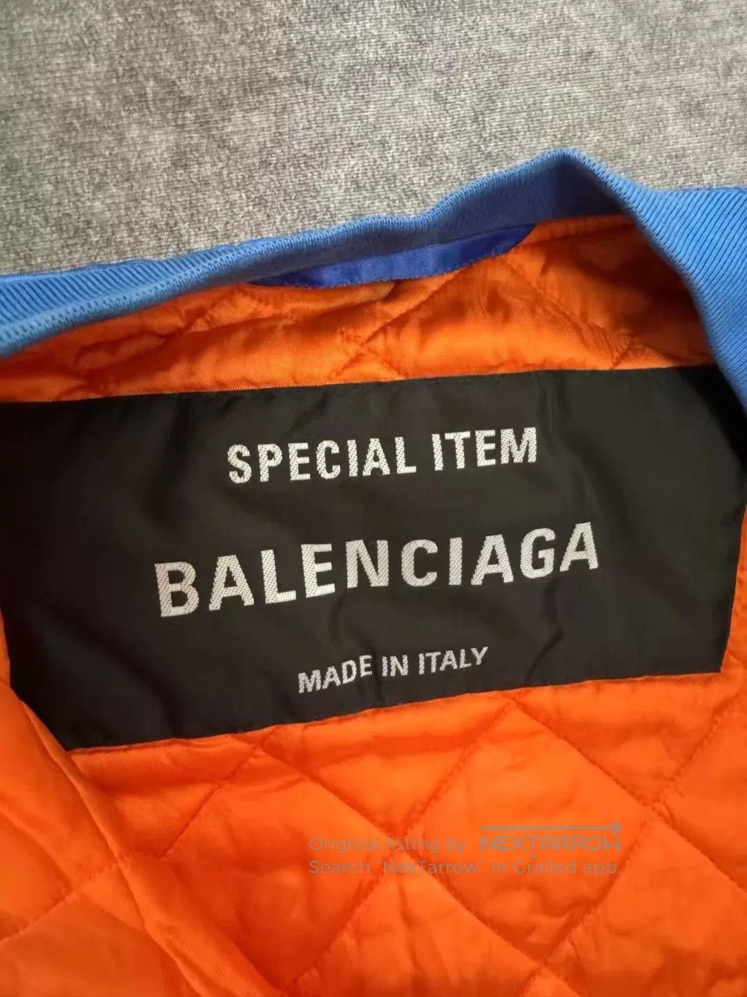 Balenciaga Balenciaga NASA collaboration blue flight jacket. Size US M / EU 48-50 / 2 - 4 Thumbnail