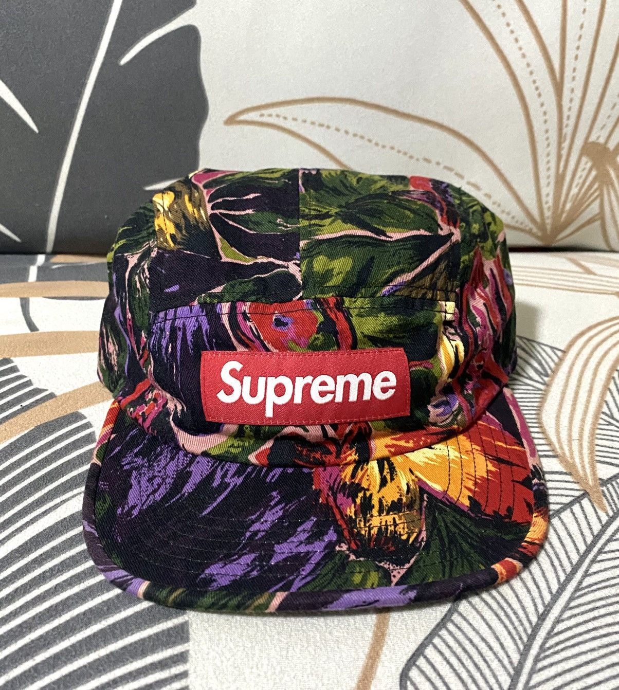シュプリームSupreme PAINTED FLORAL フローラルキャップ Supreme SUPREME/シュプリーム PAINTED FLORAL CAMP CAP 花柄